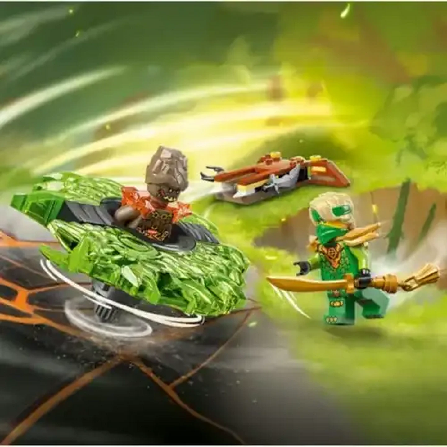 Checkers Sixty60 | LEGO® Ninjago Lloyd vs. Earth Monster Spinner
