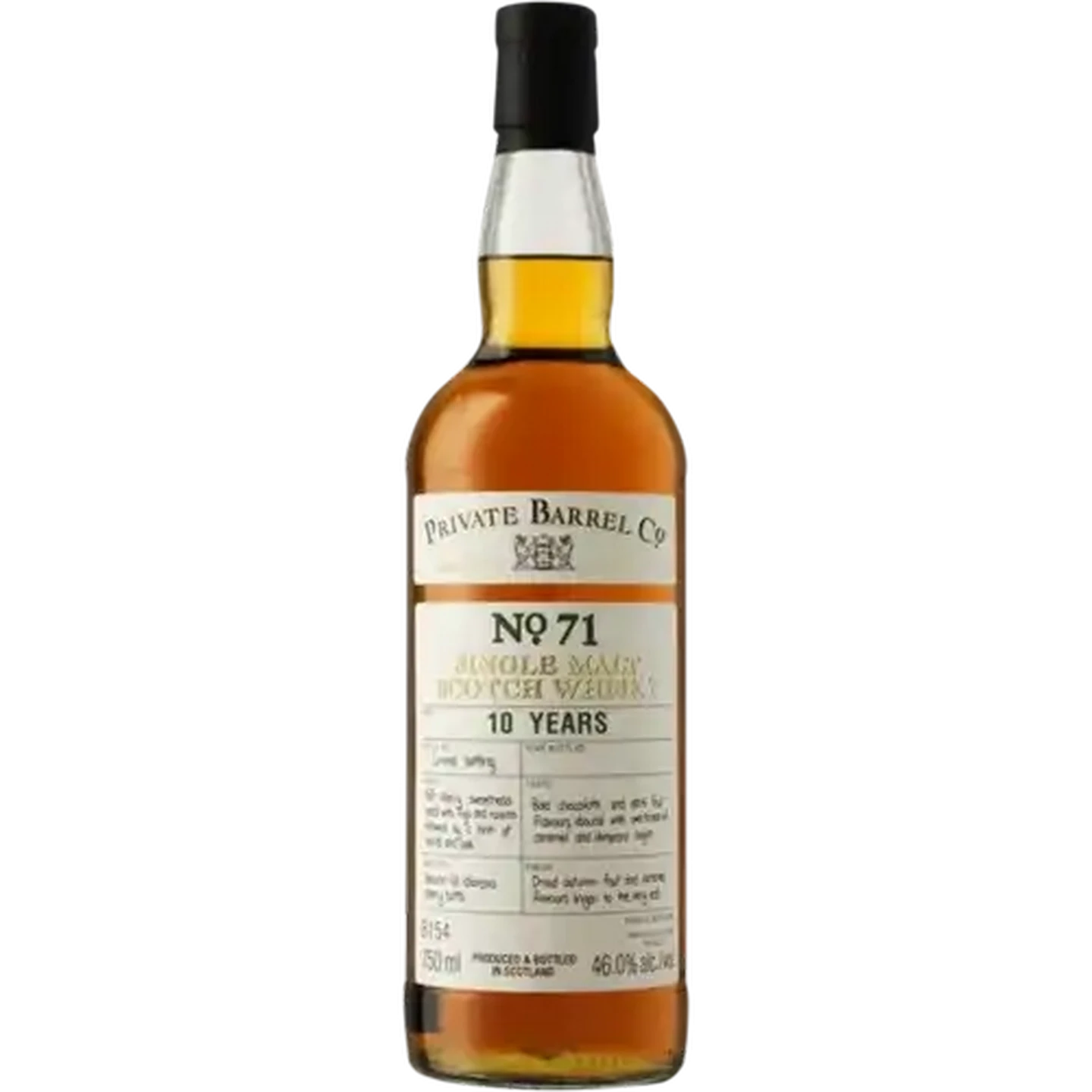 Checkers Sixty60 | Private Barrel Co. No. 71 10-Year-Old Single