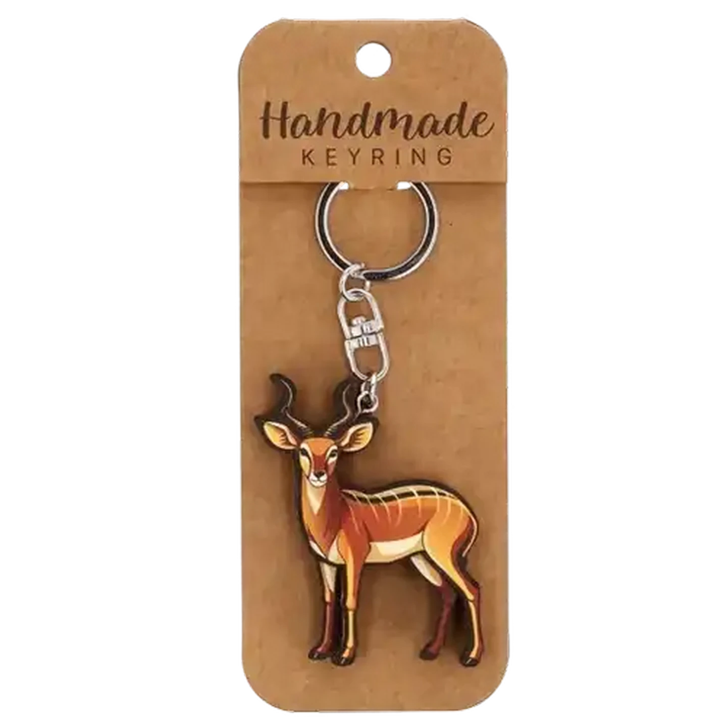 Checkers Sixty60 | Shapiro Wood Gazelle Handmade Keyring