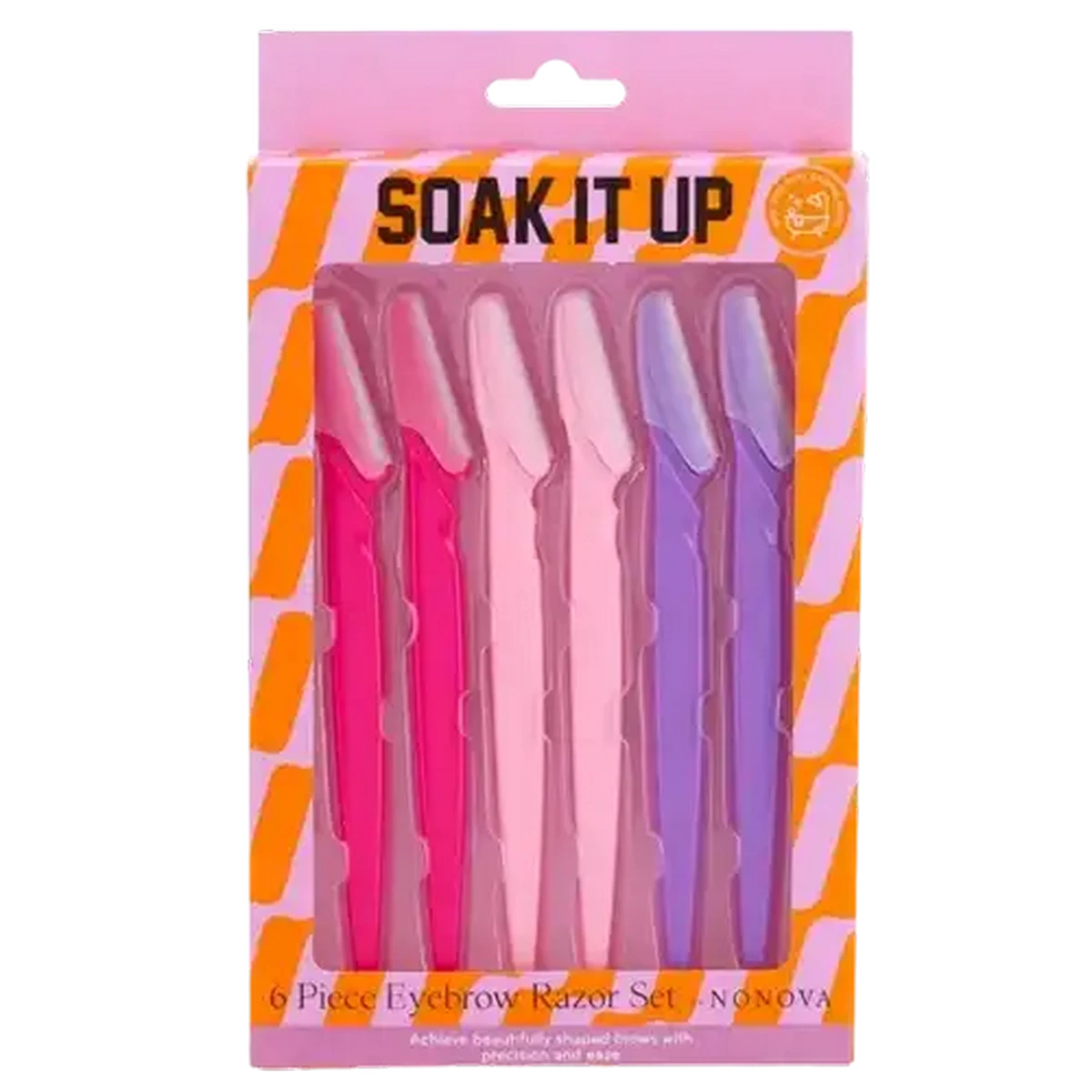 Checkers Sixty60 | Nonova Soak It Up Eyebrow Razor Set 6-Piece