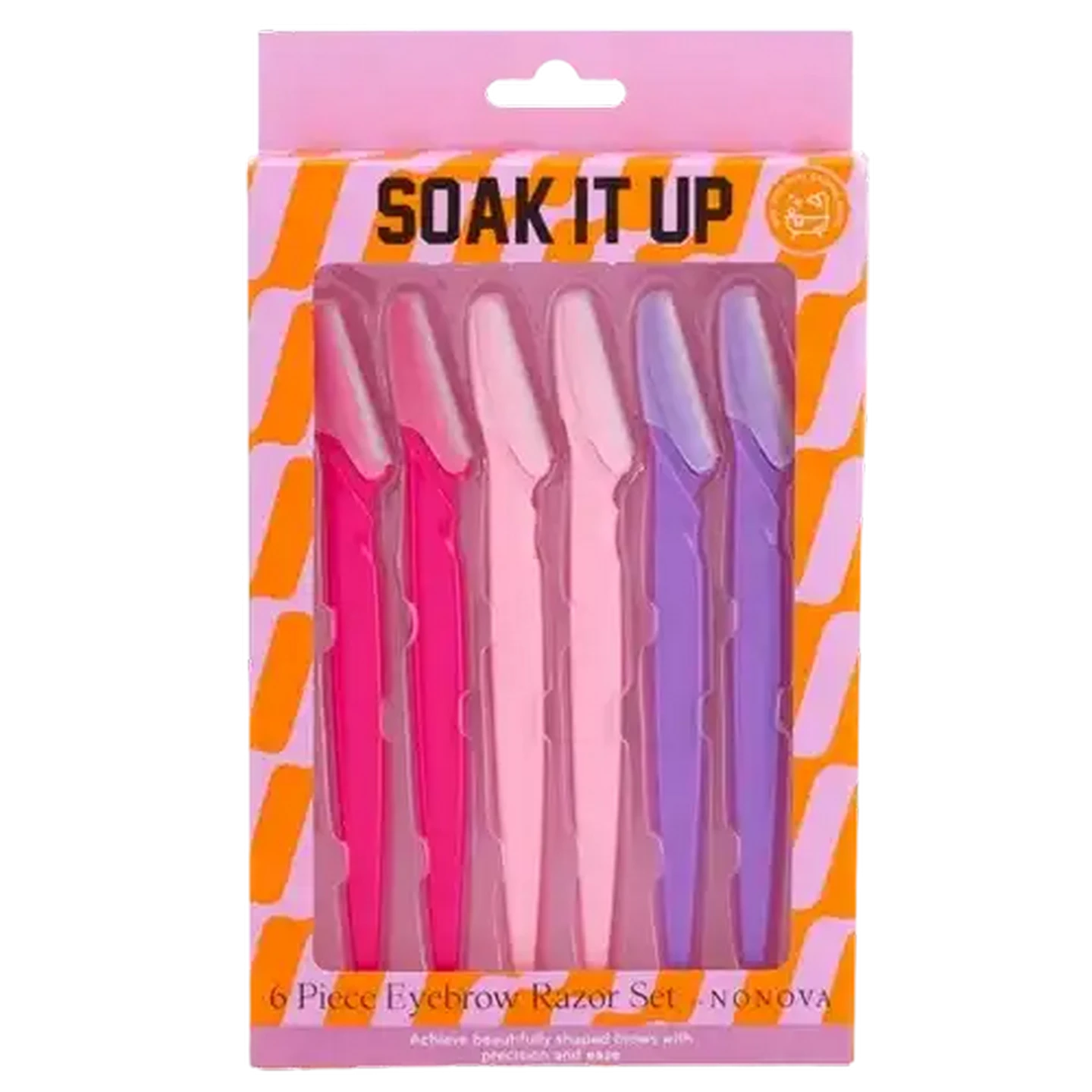 Checkers Sixty60 | Nonova Soak It Up Eyebrow Razor Set 6-Piece