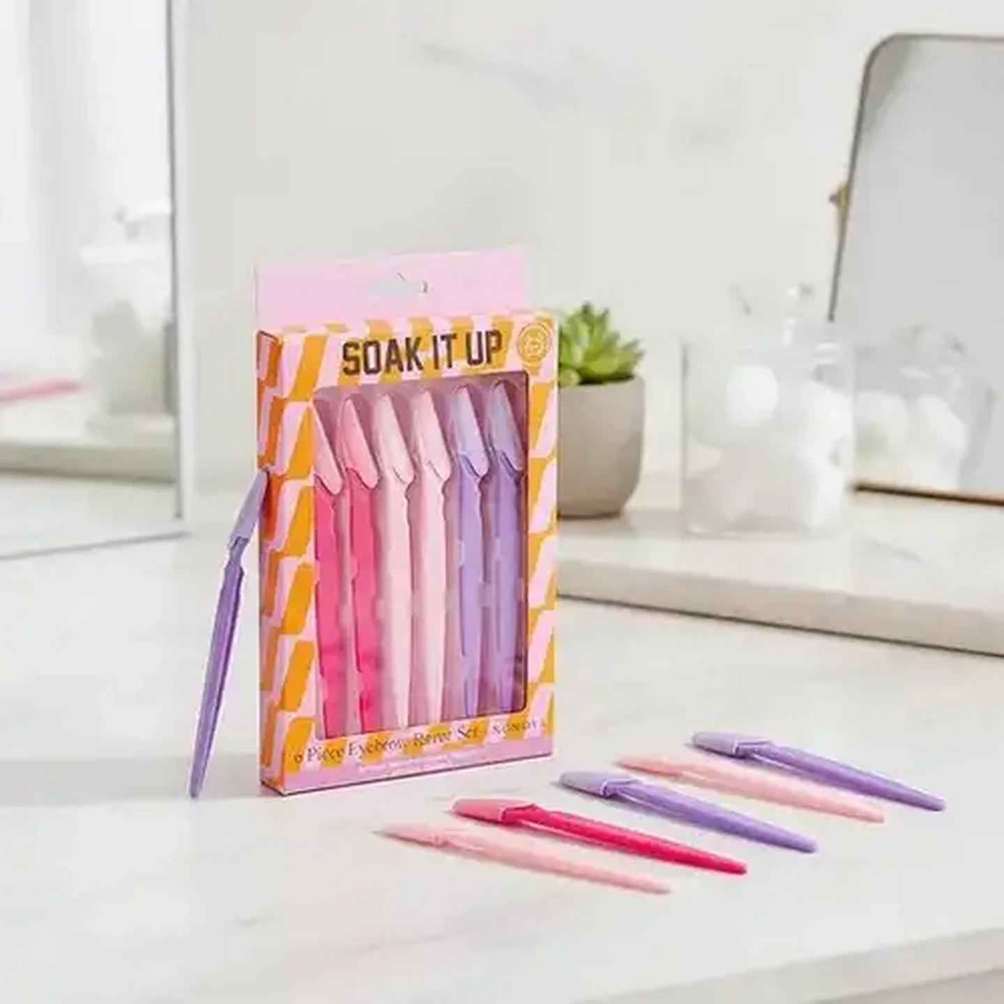 Checkers Sixty60 | Nonova Soak It Up Eyebrow Razor Set 6-Piece