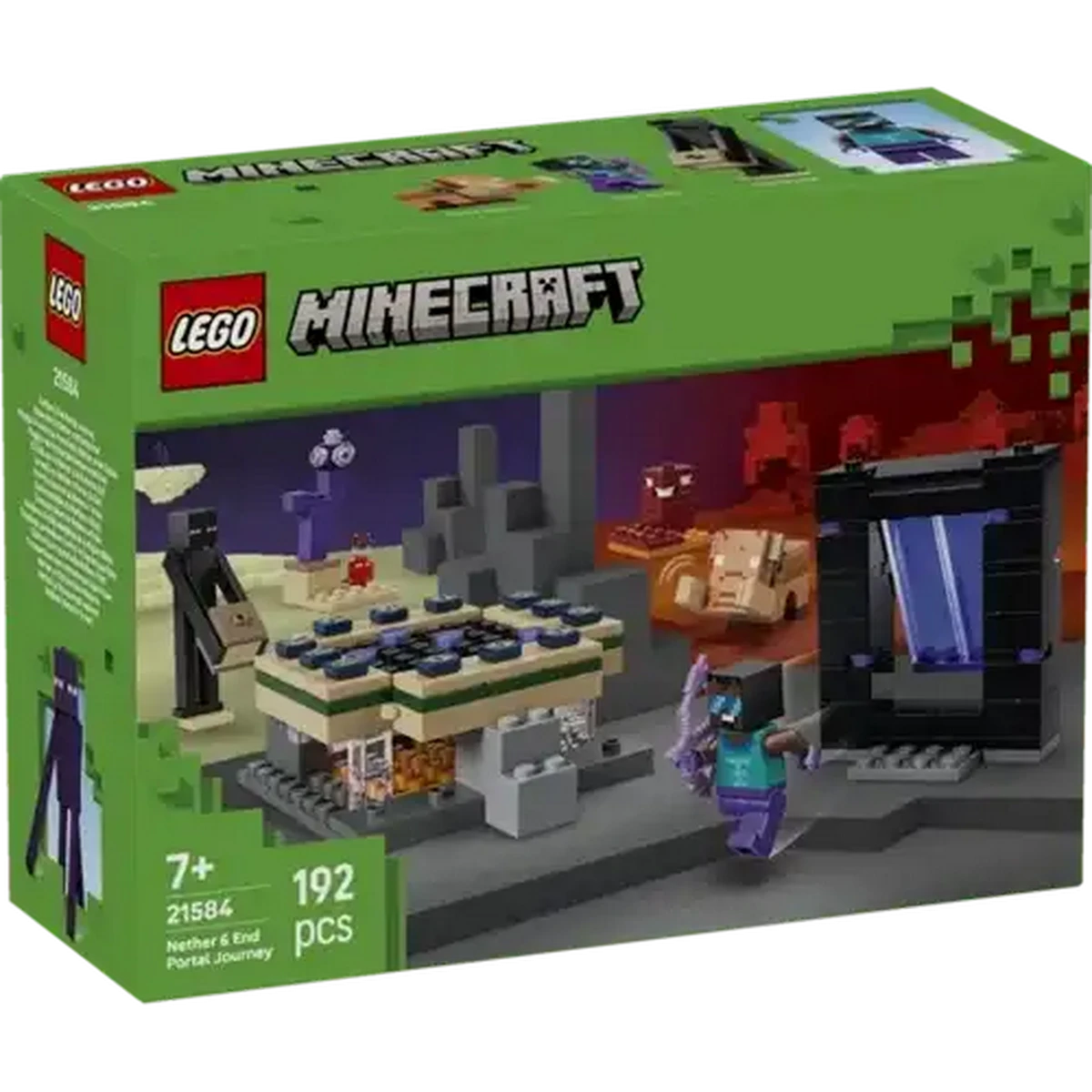 Checkers Sixty60 | LEGO® Minecraft Nether & End Portal Journey (21584)