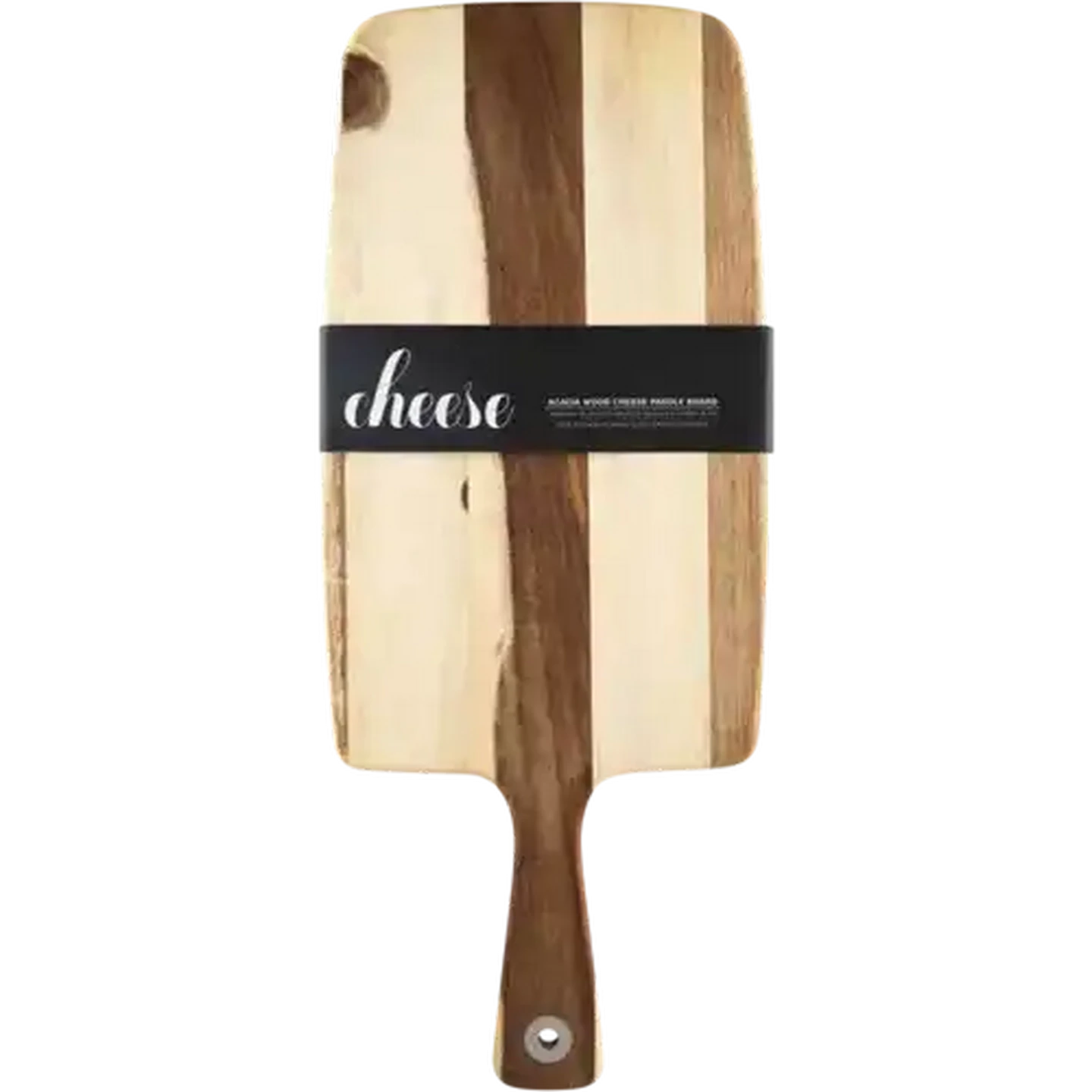 Image of Acacia Wood Cheese Paddle Board 51.5 x 20.5cm