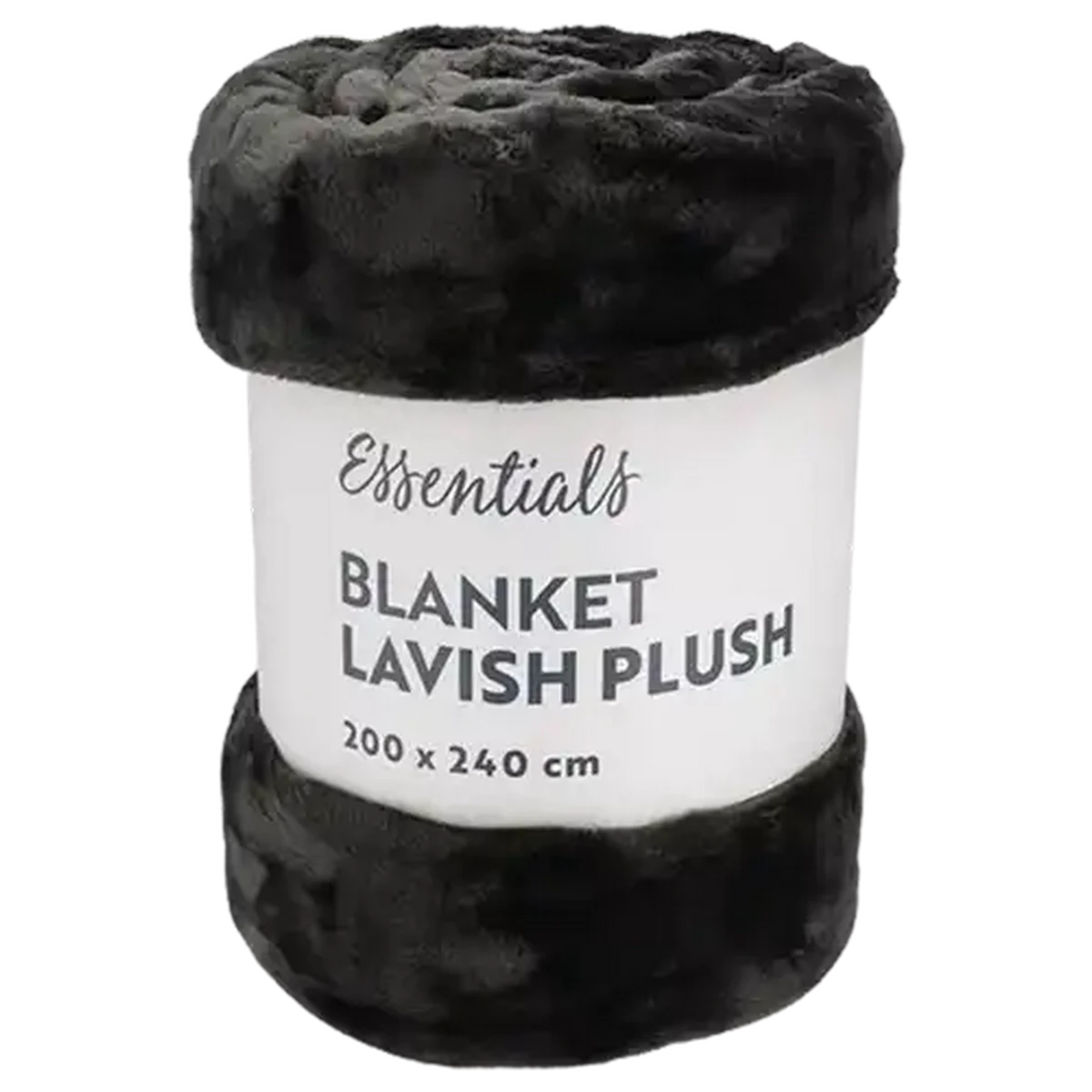 Checkers Sixty60 | Essentials Charcoal Luxury Plush Blanket 200 x