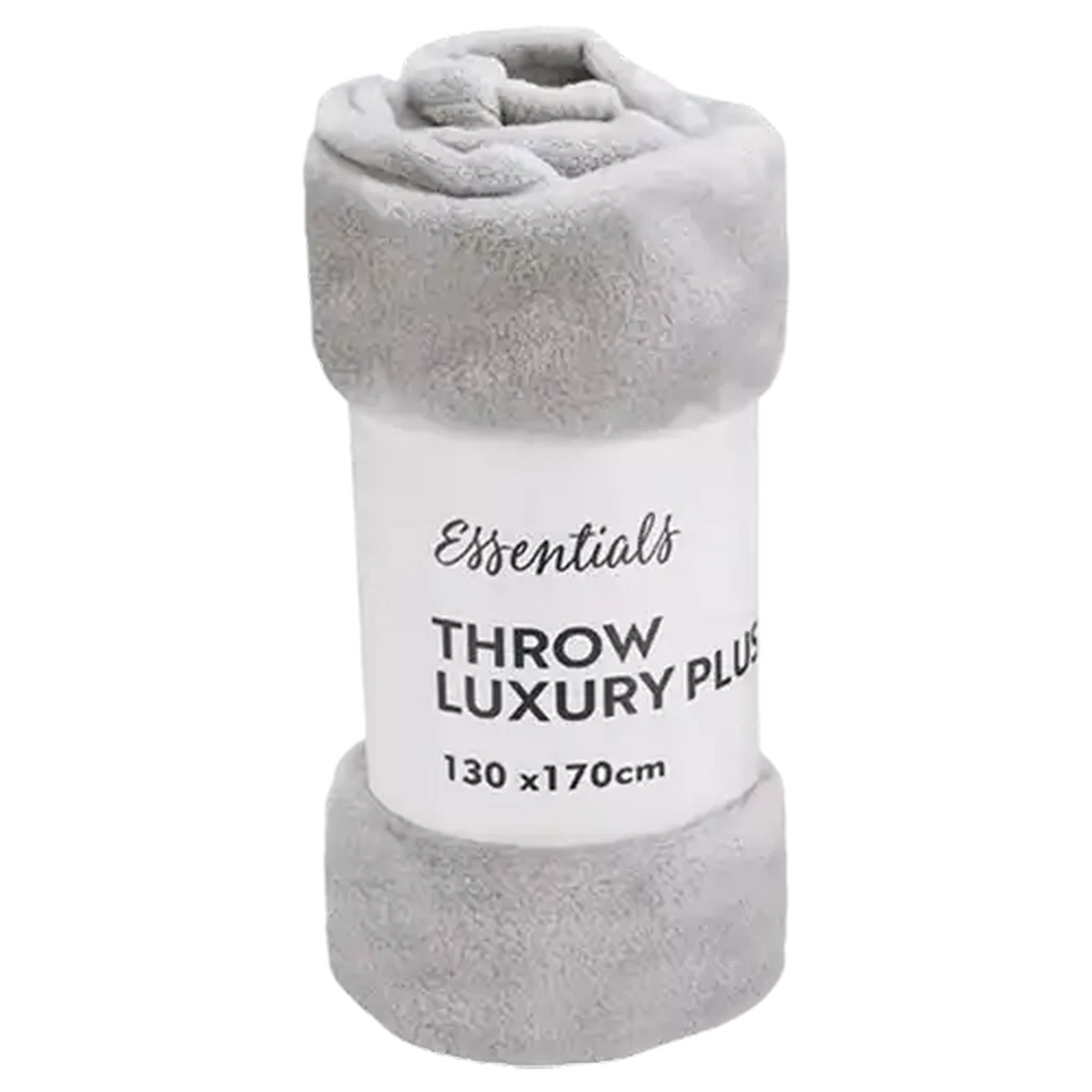 Checkers Sixty60 | Essentials Grey Luxury Plush Throw 130 x 170cm