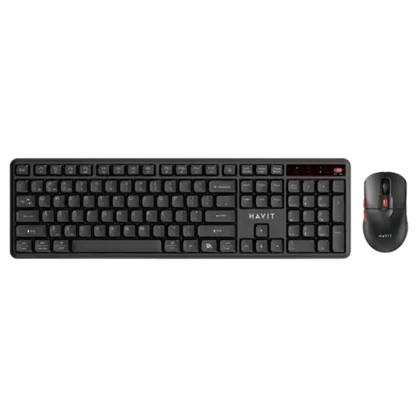Image of HAVIT Black Dual-Mode Wireless Keyboard Combo