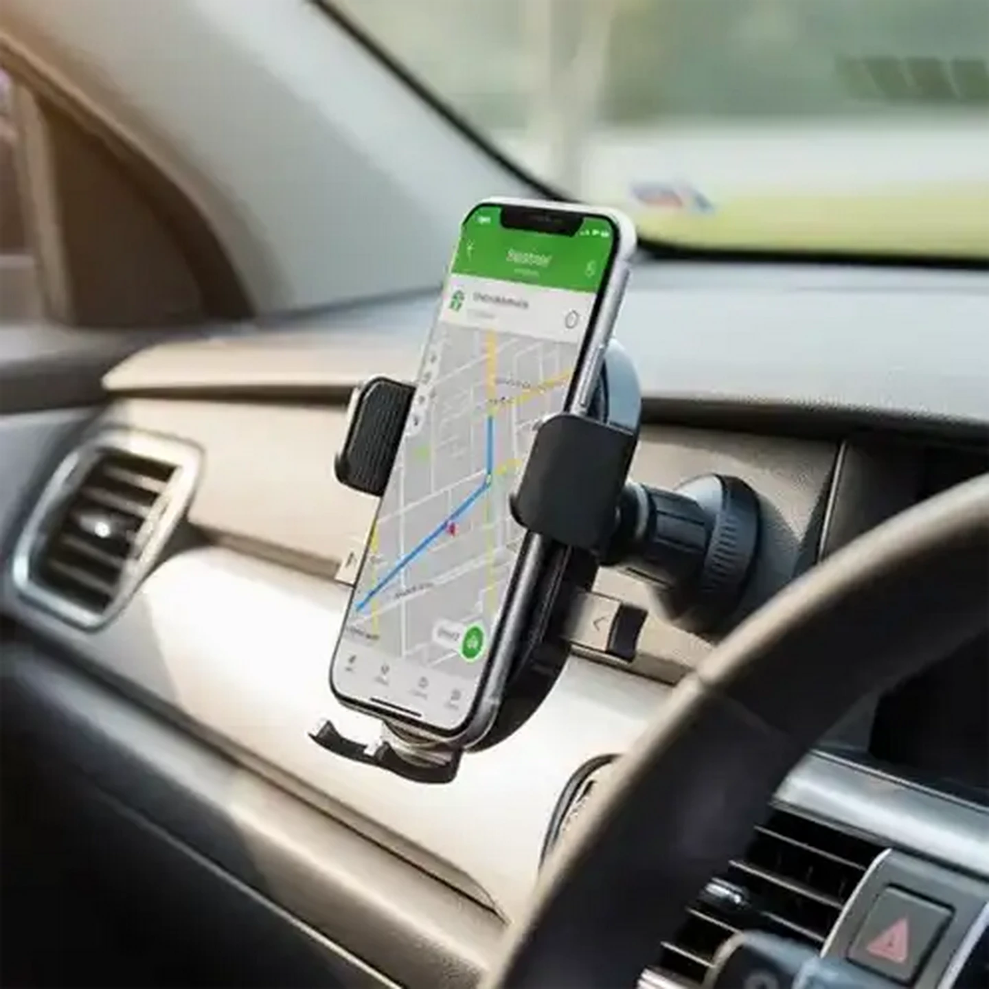 Image of HAVIT Black Car Phone Holder