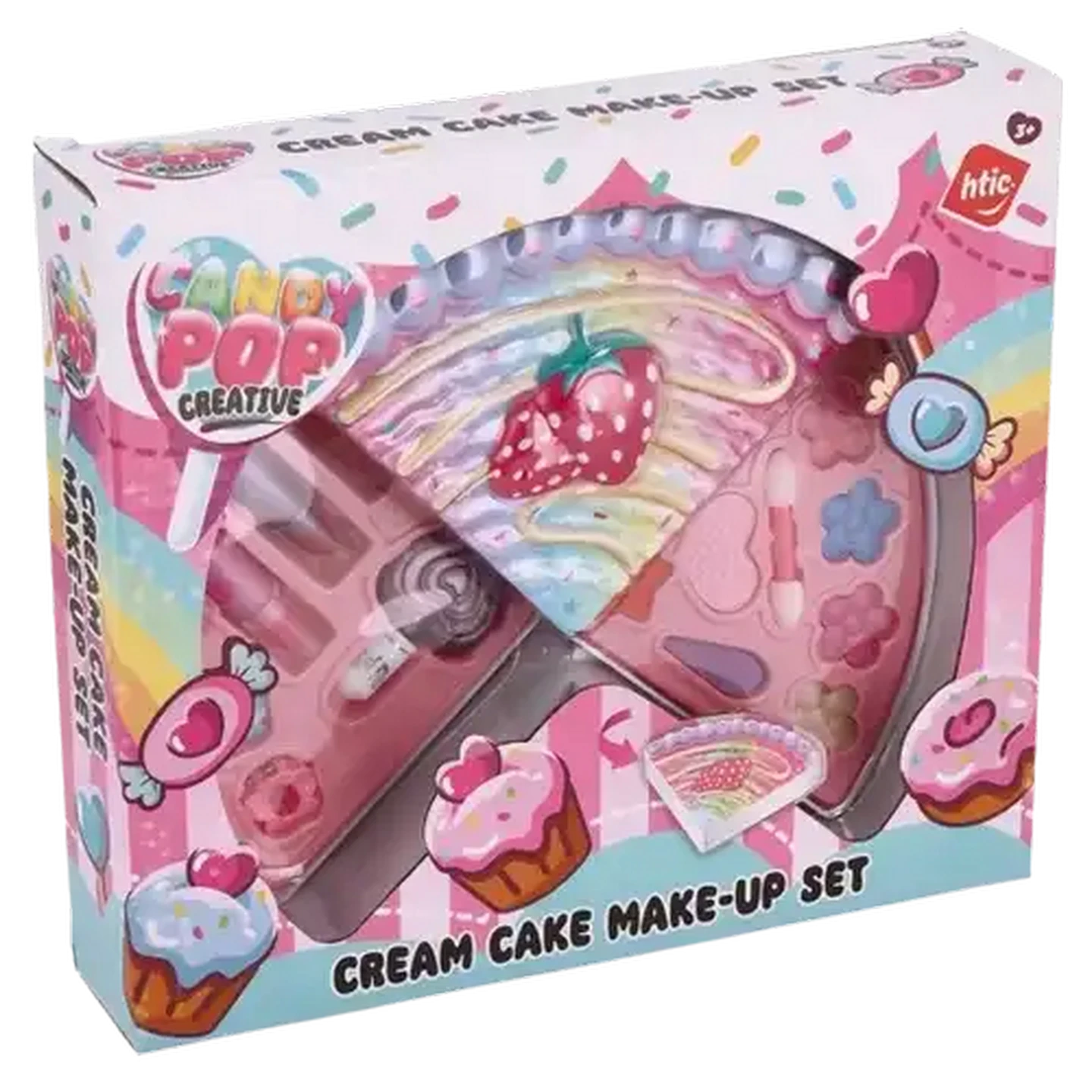 Image of HTIC Candy Pop Creative Cream Cake Make Up Set (Design May Vary)