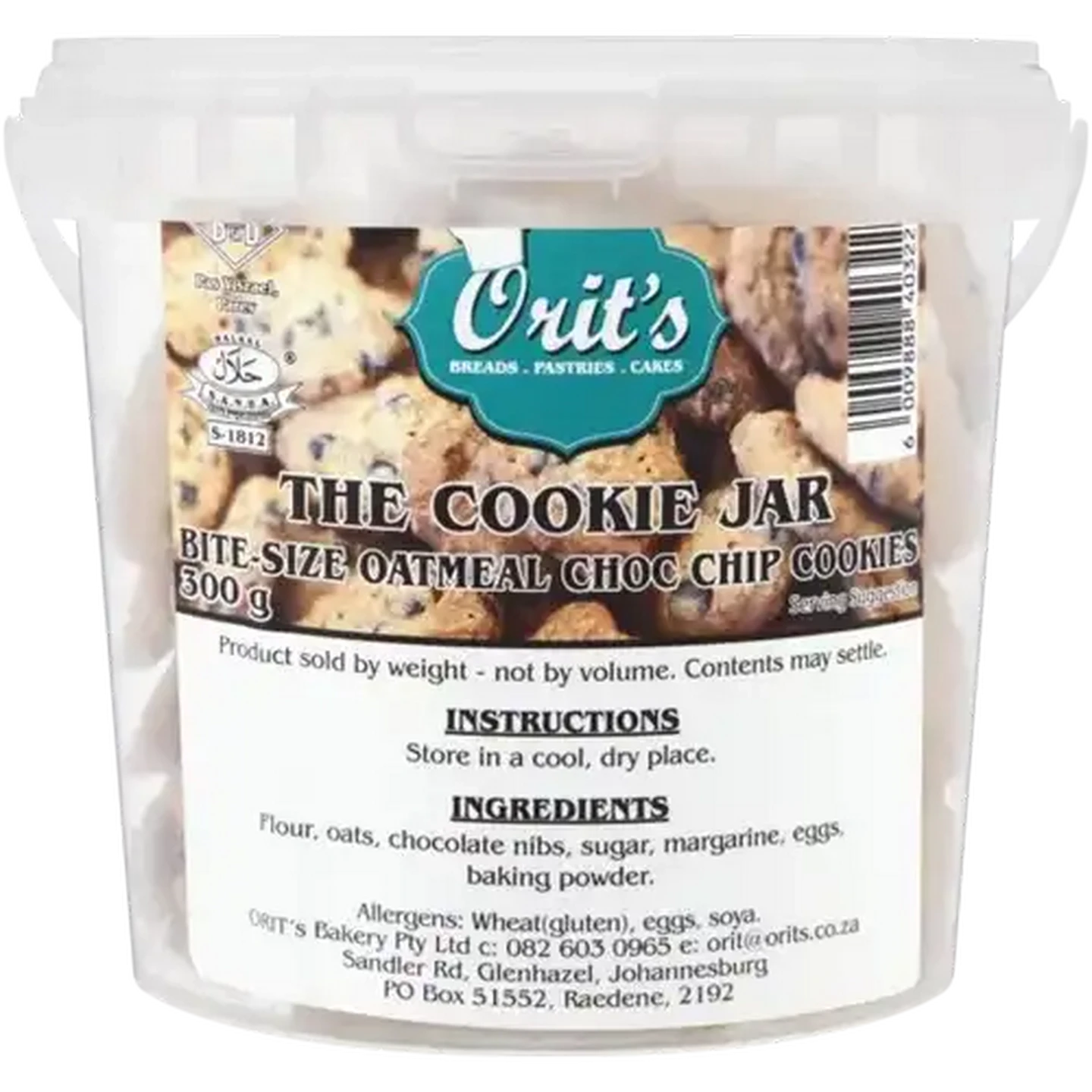 Checkers Sixty60 | Orit's Oatmeal Choc Chip Cookies 300g