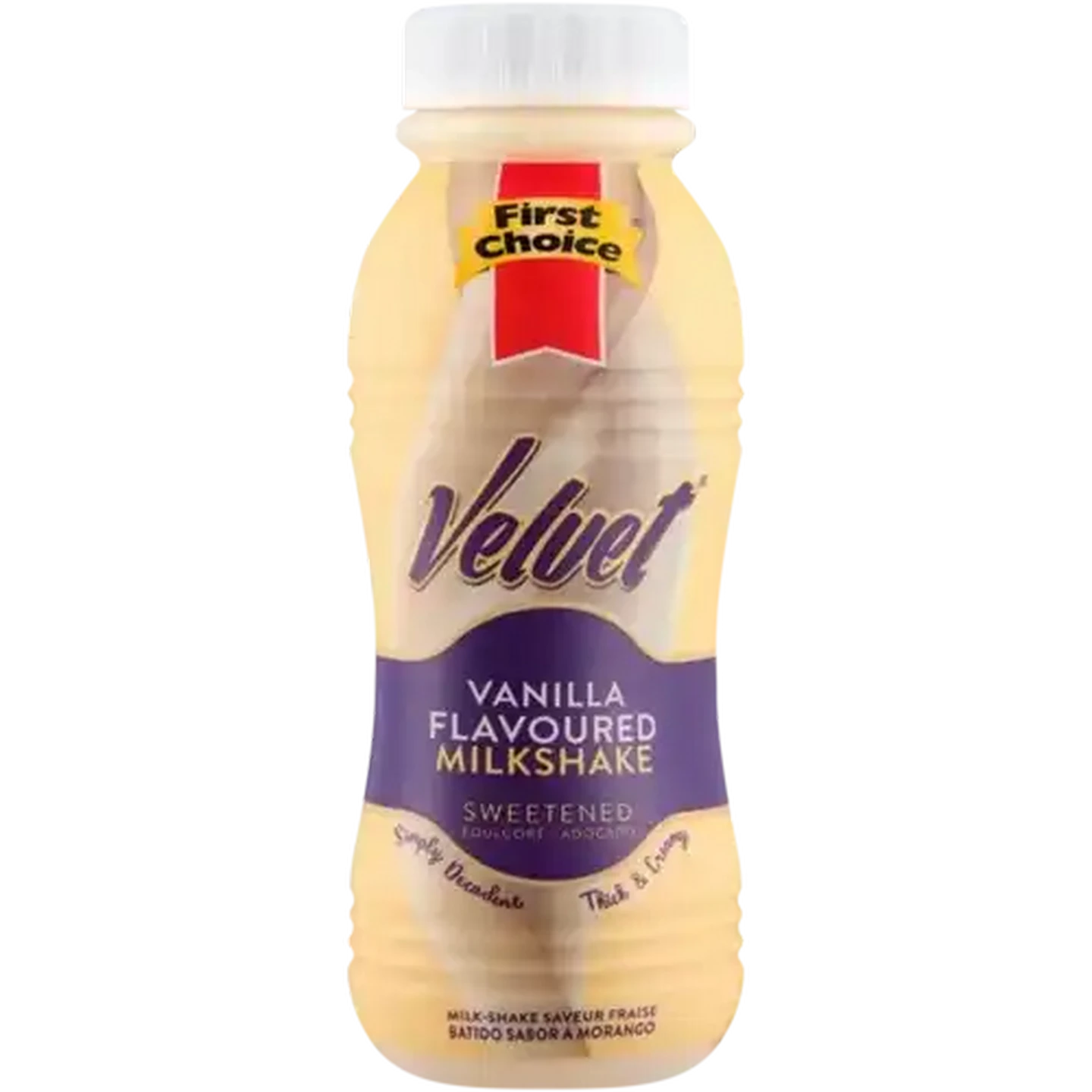 Shoprite ZA | First Choice Velvet Vanilla Flavoured Milkshake 275ml
