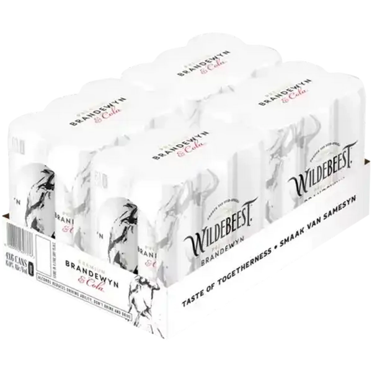 Checkers Sixty60 | Wildebeest Premium Brandewyn & Cola 24 x 300ml