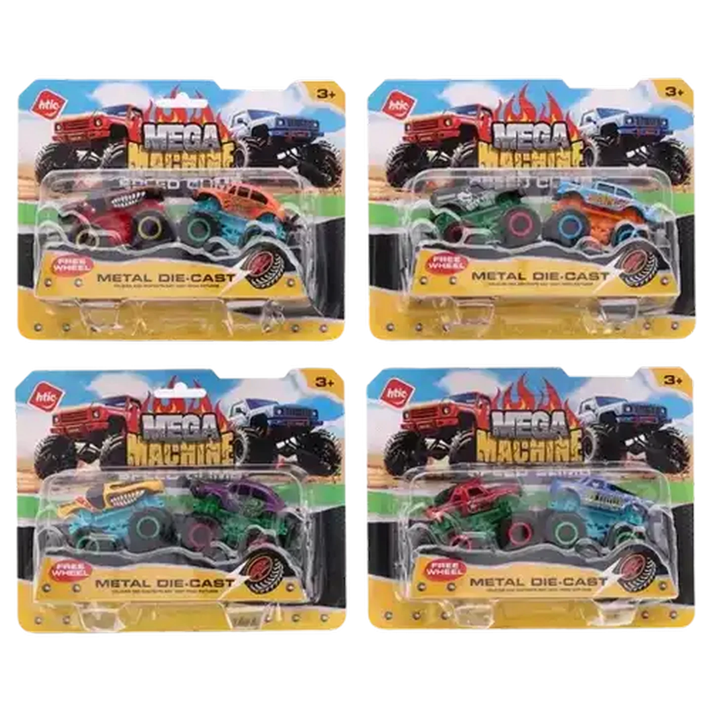 Checkers Sixty60 | HTIC Mega Machine Die-Cast Metal Big Wheel