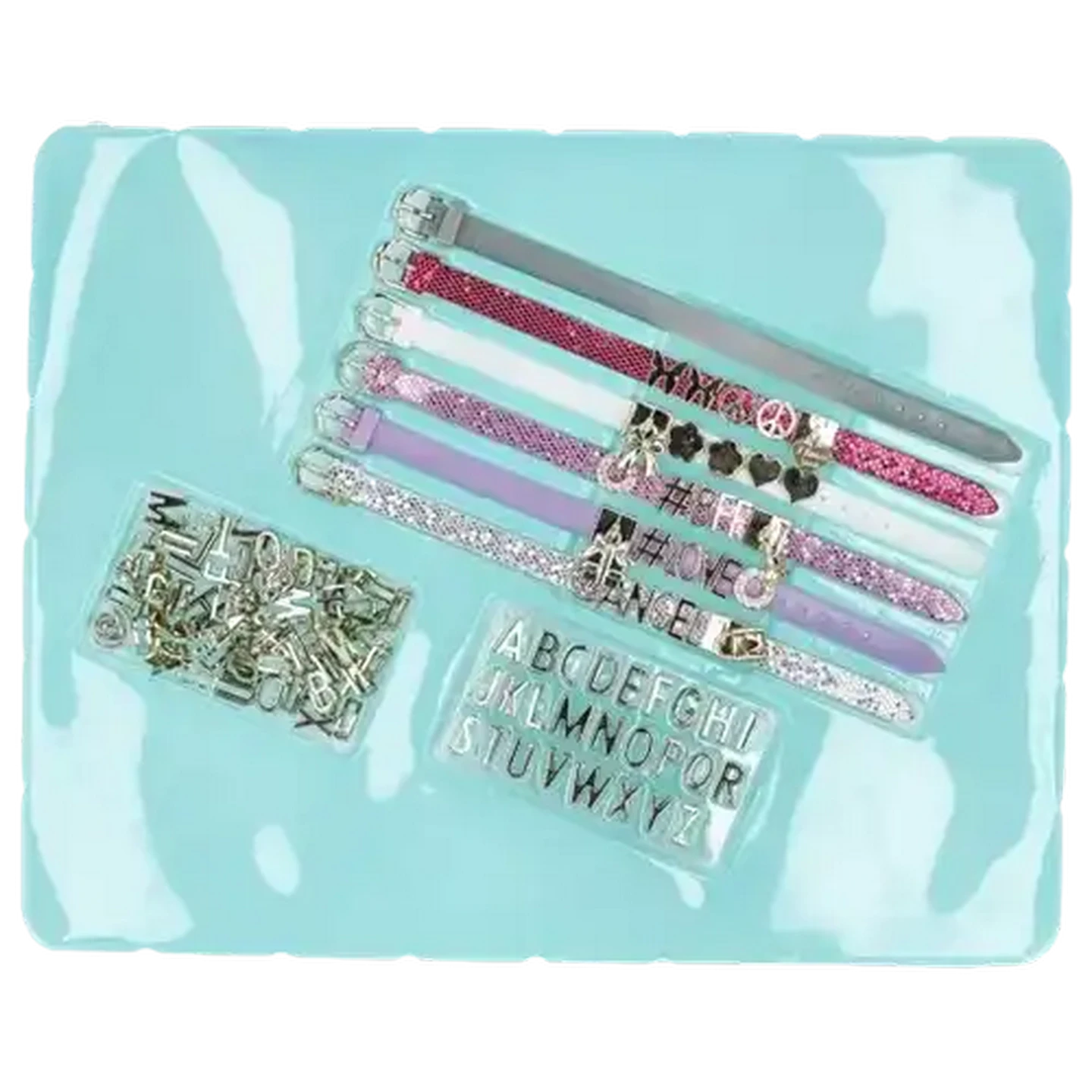 Image of Tasia So Beads Make 6 Rose Gold Message Bands