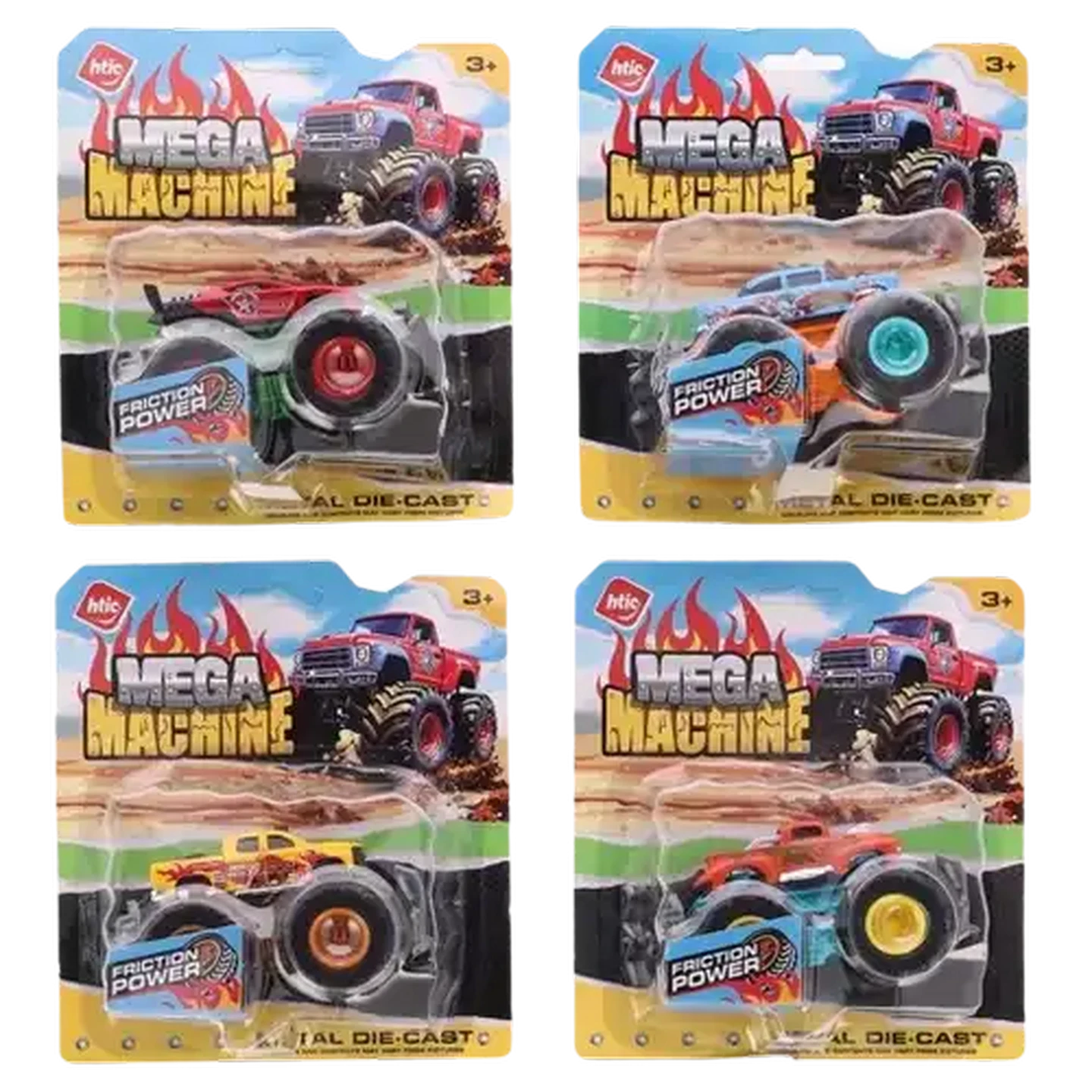 Checkers Sixty60 | HTIC Mega Machine Die-Cast Metal Big Wheel