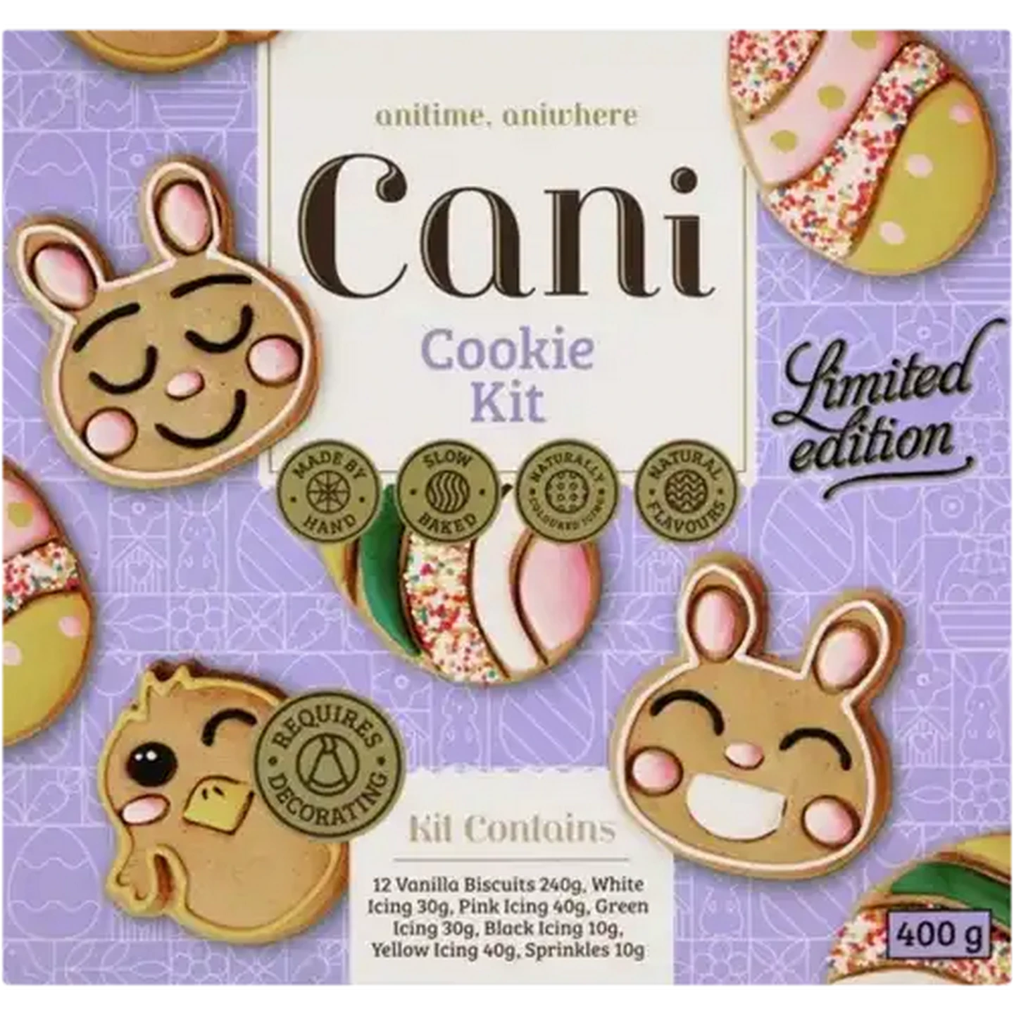 Checkers Sixty60 | Cani Limited Edition Cookie Kit 400g