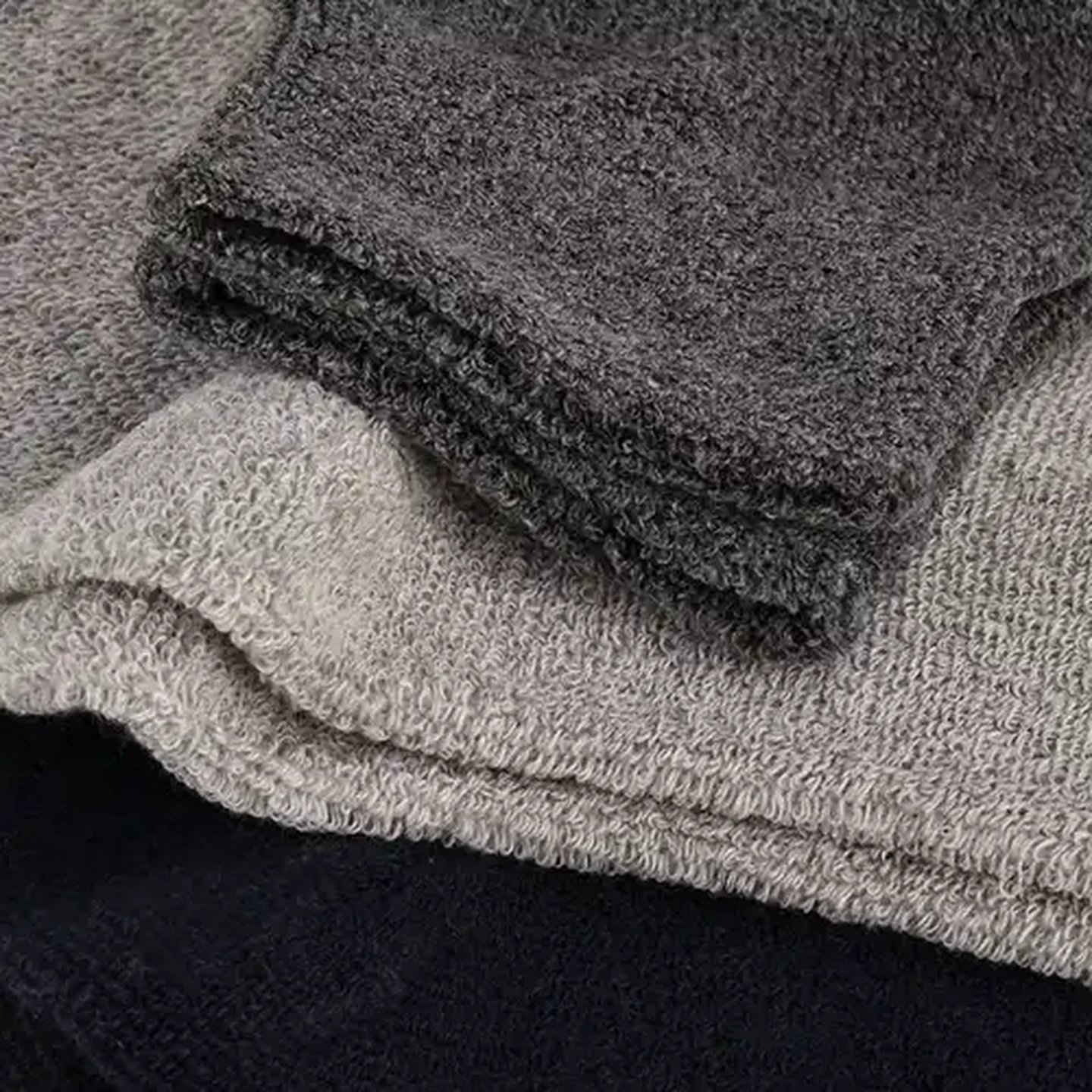 Image of Bare Basics Cotton Rich Chunky Terry Men's Socks Size 7-11 3-Pack