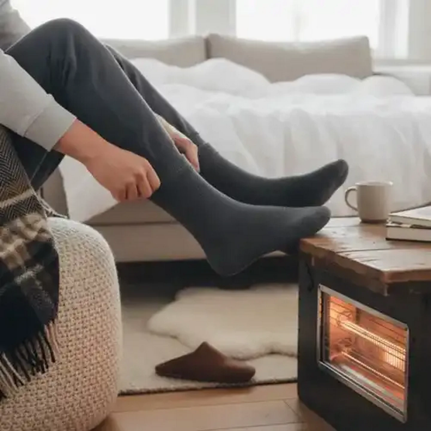 Image of Bare Basics Cotton Rich Chunky Terry Men's Socks Size 7-11 3-Pack