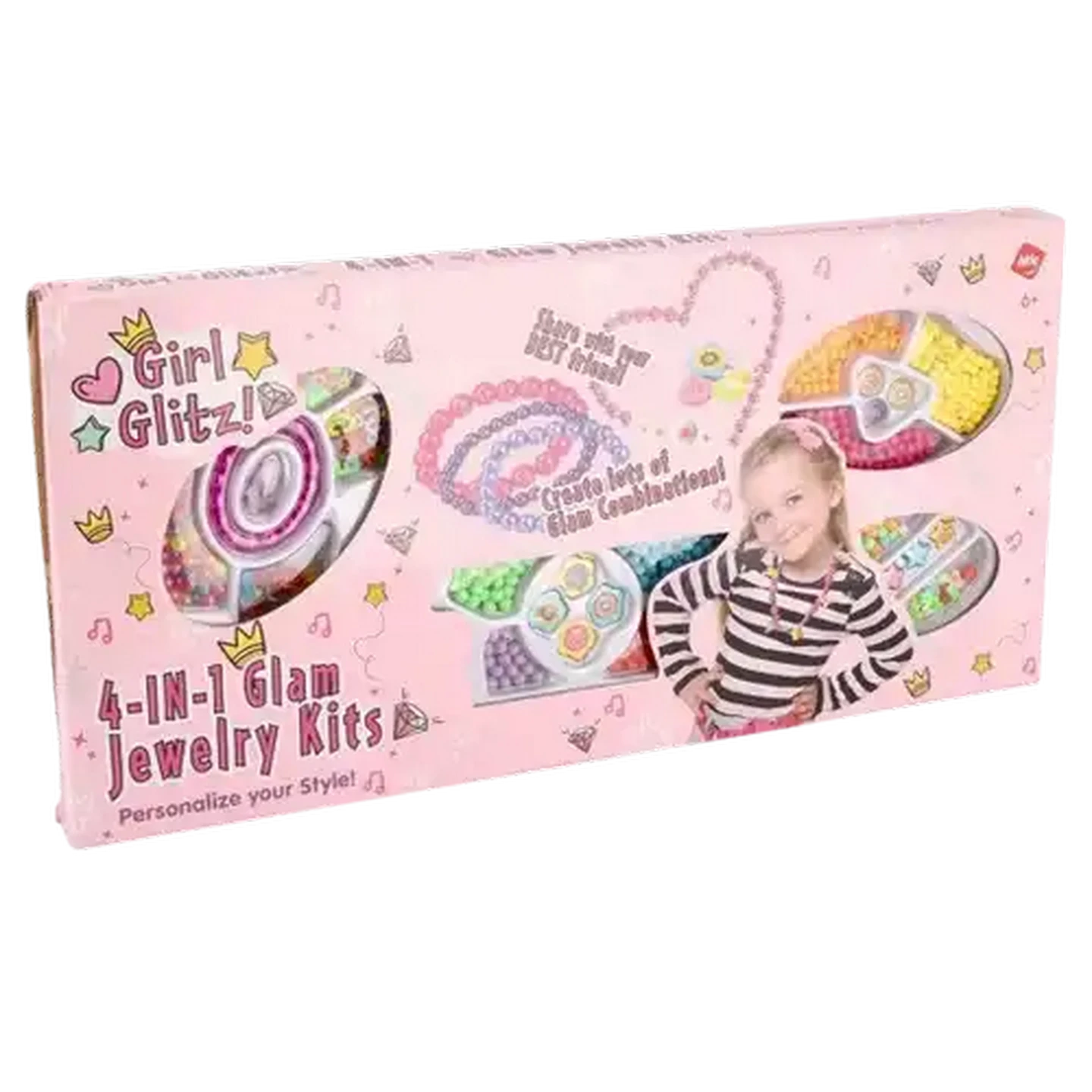 Diamonds&PearlsBox Set1000個限定！ Checkers Sixty60 | HTIC Girl Glitz 4-in-1 Glam Jewellery Kit