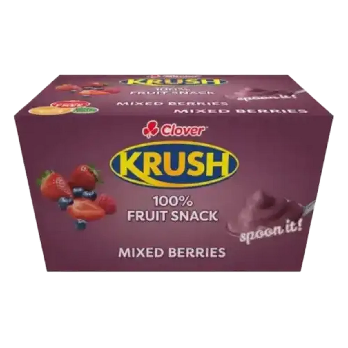 Checkers Sixty60 | Clover Krush Mixed Berries 100% Fruit Snack 4 x