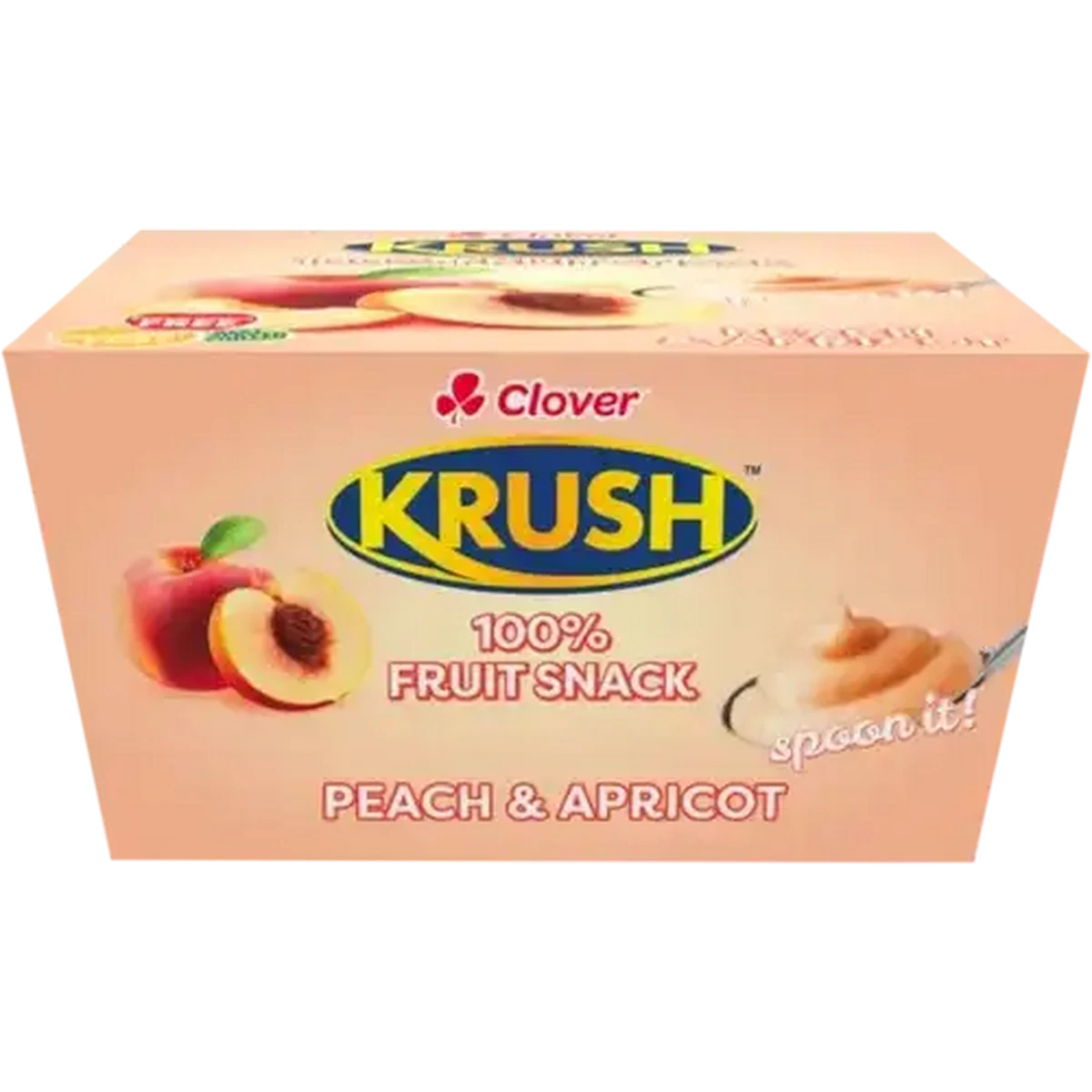 Checkers Sixty60 | Clover Krush Peach & Apricot 100% Fruit Snack 4
