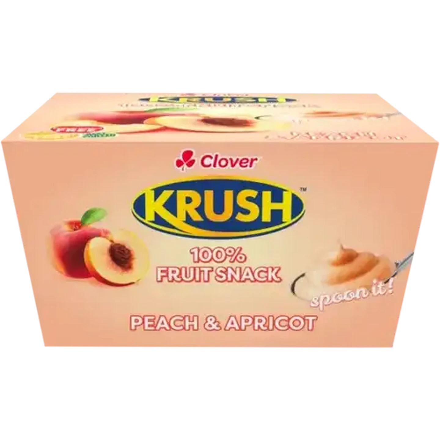 Checkers Sixty60 | Clover Krush Peach & Apricot 100% Fruit Snack 4