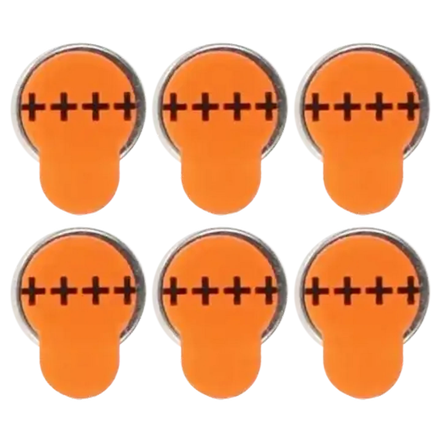 Image of Super Power Zinc-Air Hearing Aid Batteries Size 13 6-Pack