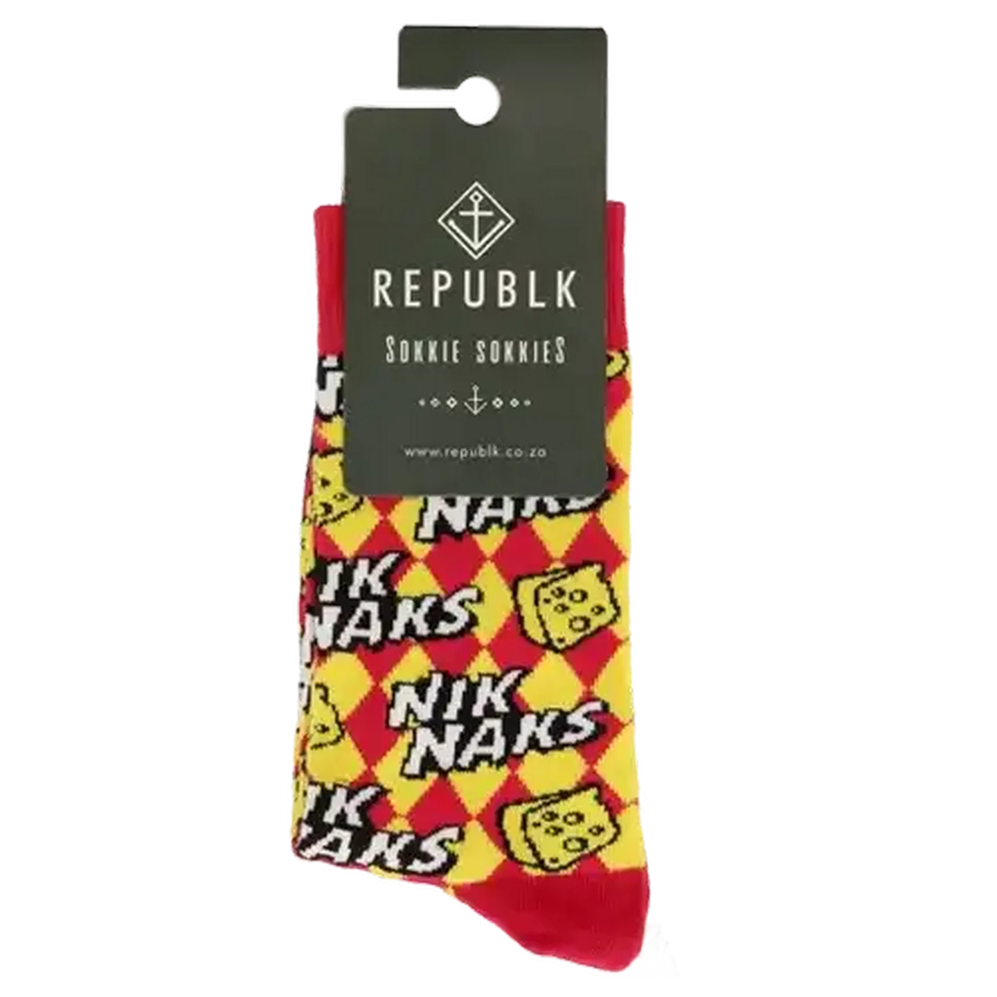 Image of Republk Nik Naks Adult Socks One Size