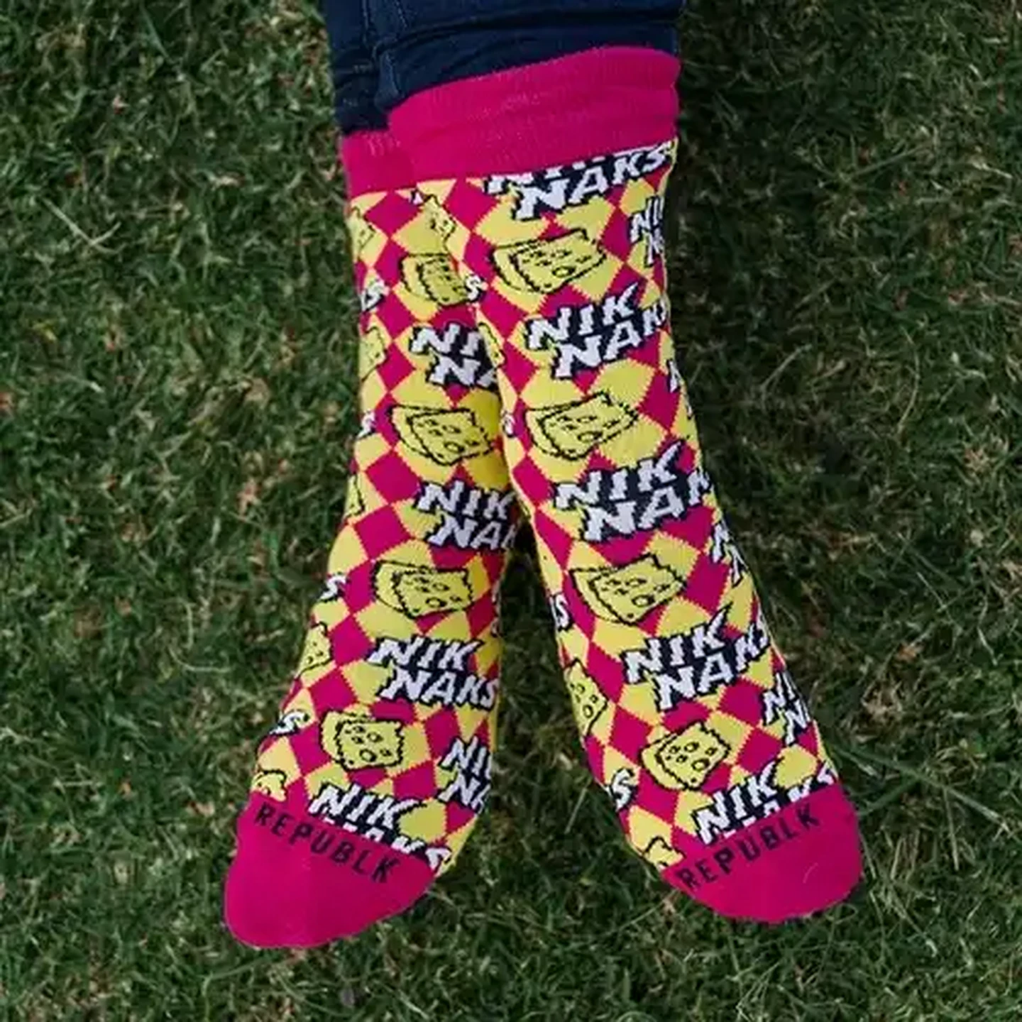 Image of Republk Nik Naks Adult Socks One Size