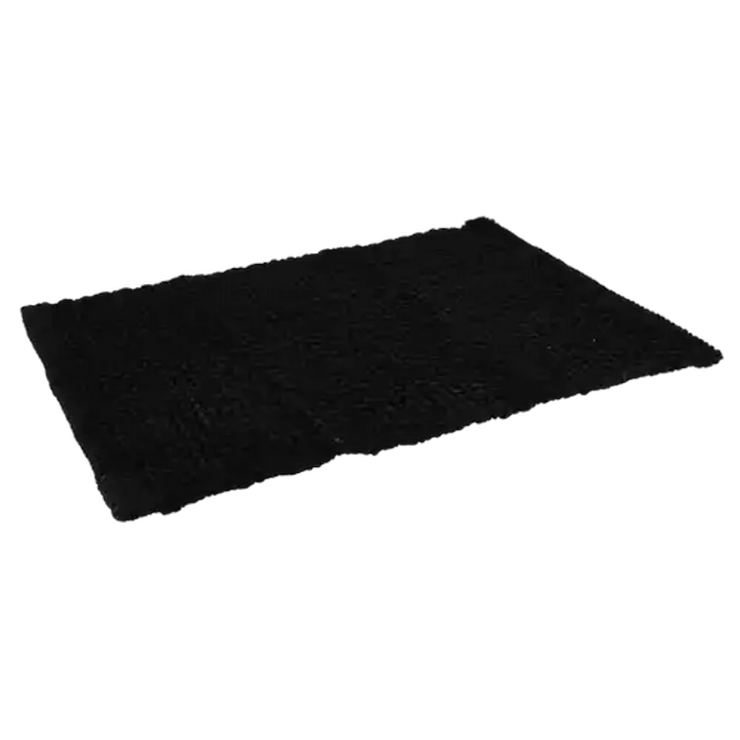 Image of Essentials Black Signature Bath Mat 50 x 70cm