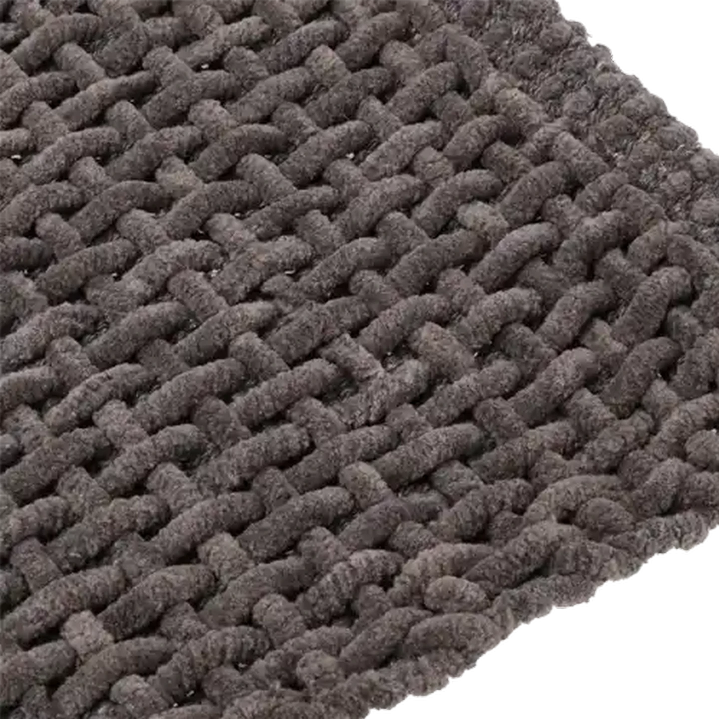 Image of Essentials Charcoal Signature Bath Mat 50 x 70cm