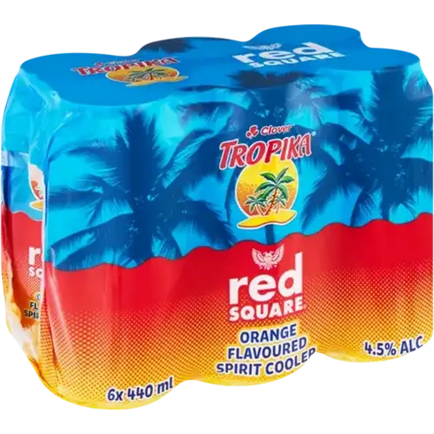 Checkers Sixty60 | Red Square Clover Orange Flavoured Tropika