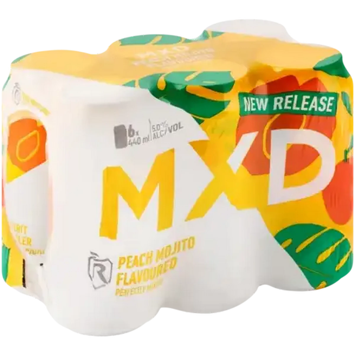 Checkers Sixty60 | MXD Peach Mojito Flavoured Spirit Cooler 6 x 440ml