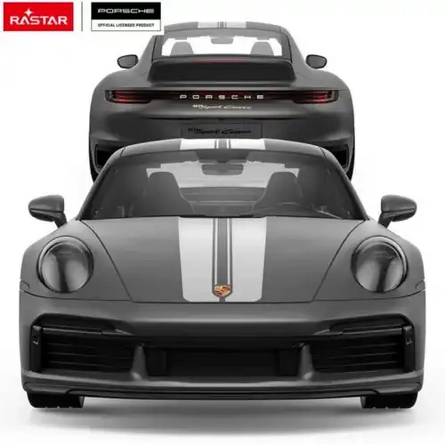 Checkers Sixty60 | RASTAR Grey 1:16 Porsche 911 Radio Control Car
