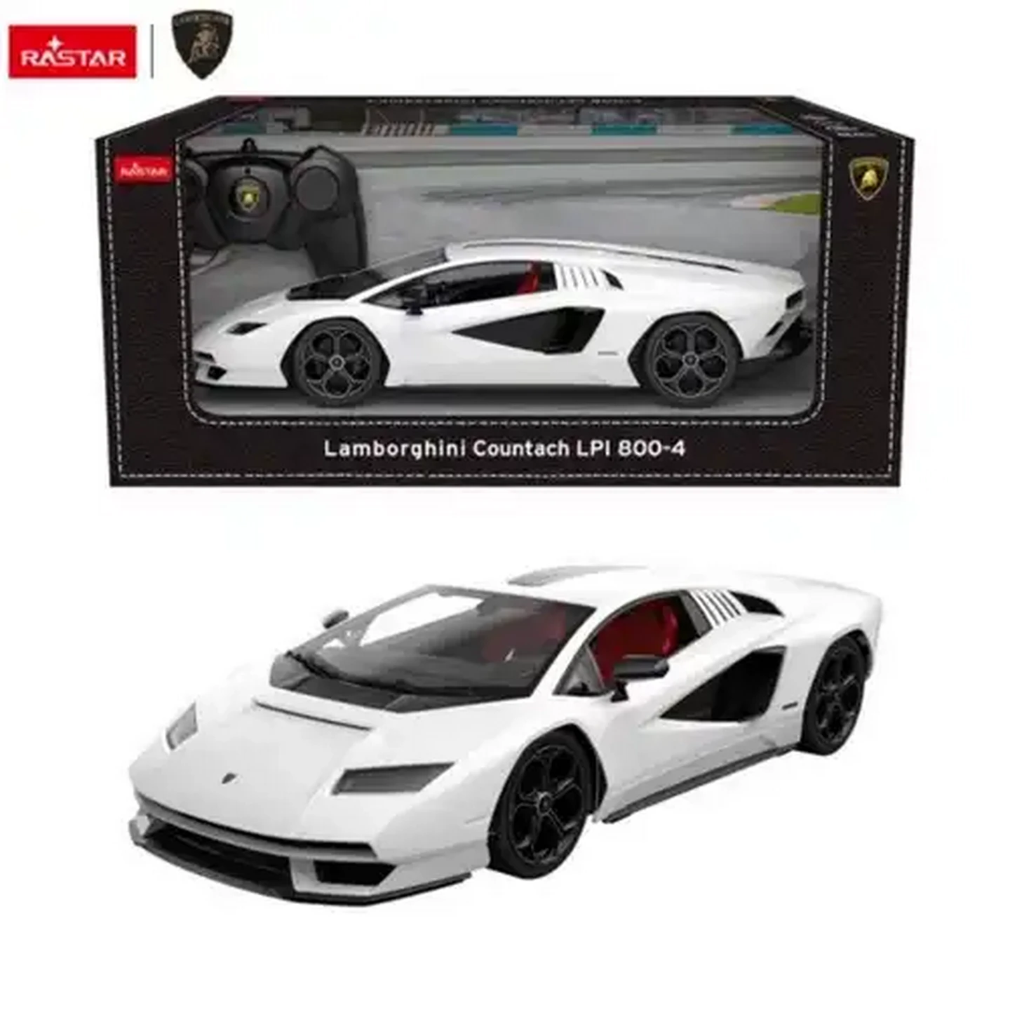 Checkers Sixty60 | RASTAR White 1:16 Lamborghini Countach Radio