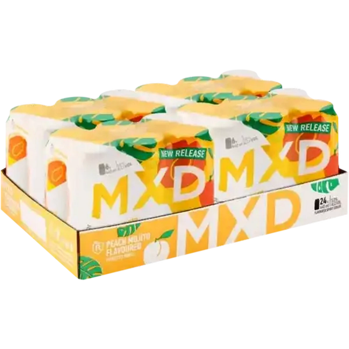 Checkers Sixty60 | MXD Peach Mojito Flavoured Spirit Cooler 24 x 440ml