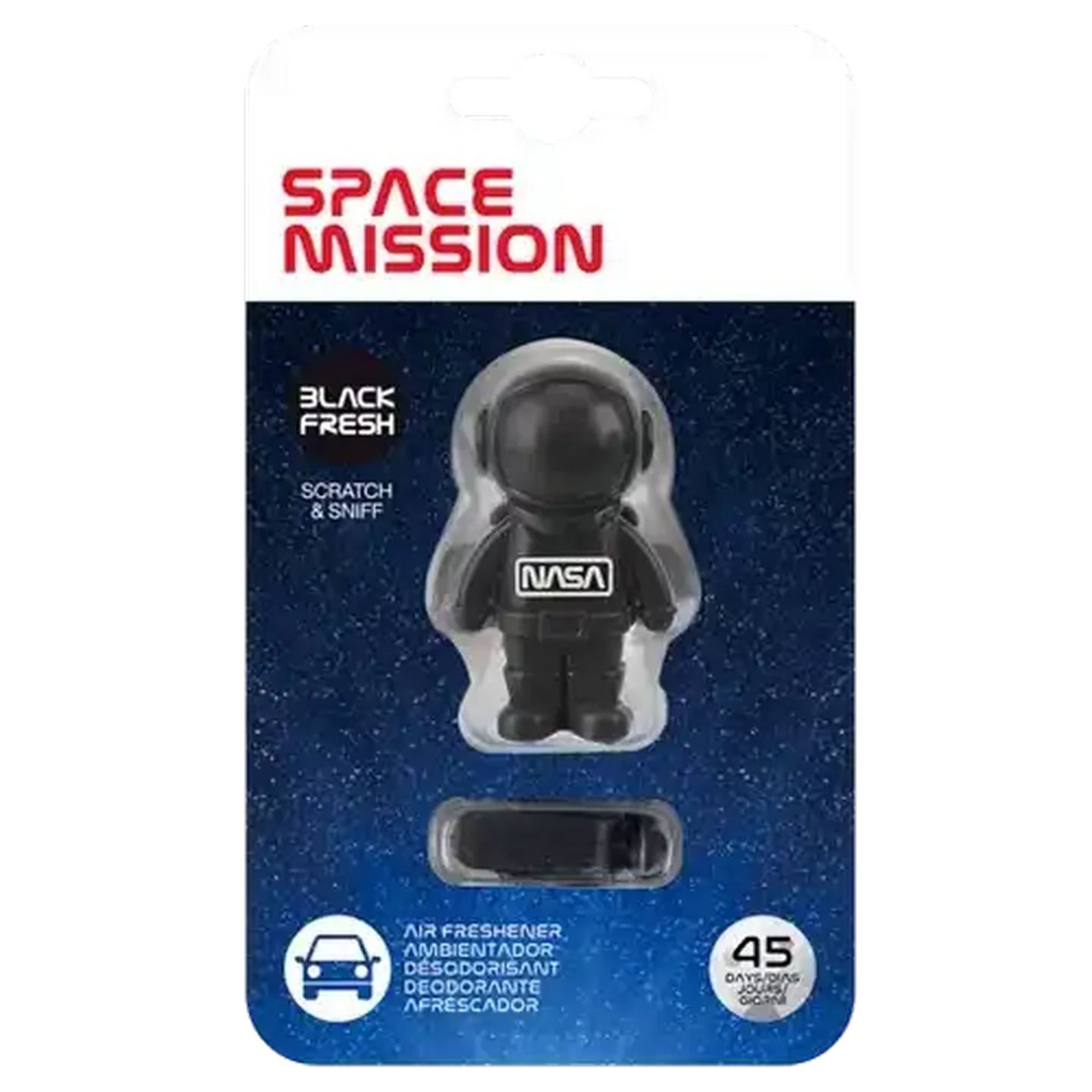 Image of Space Mission NASA Black Fresh Air Freshener