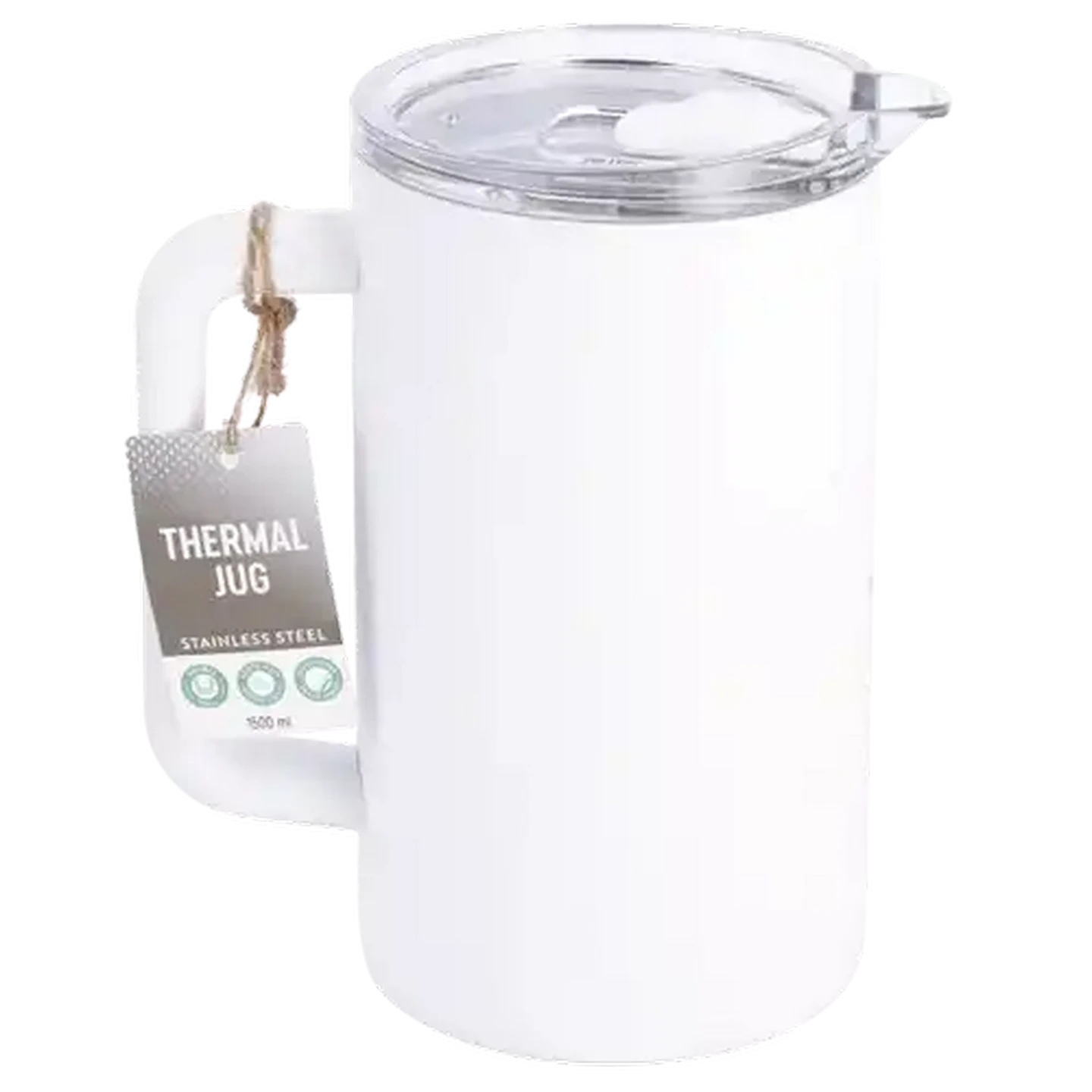 Image of Double Wall Stainless Steel Hot & Cold Thermal Jug 1.5L