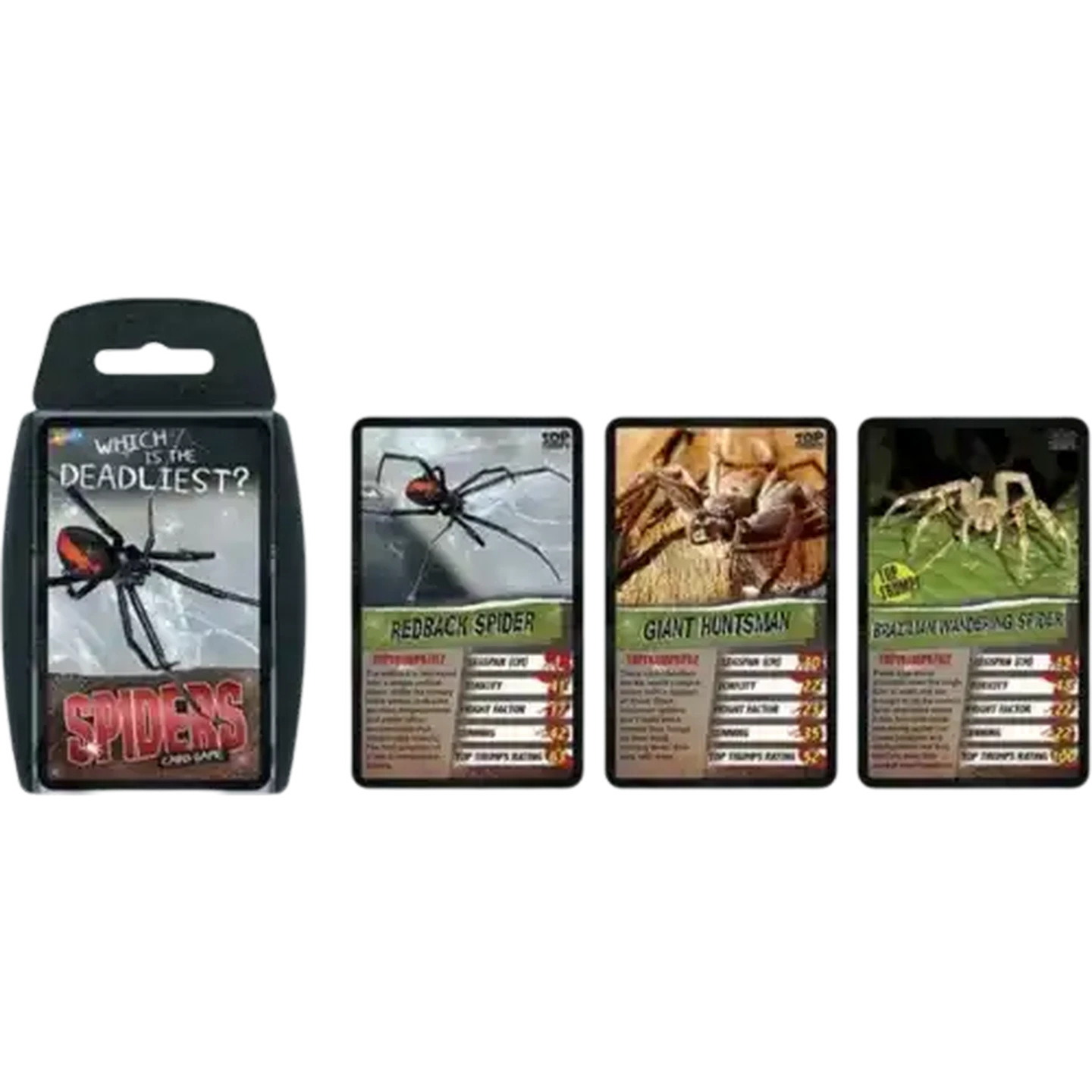 Checkers Sixty60 | Top Trumps Spiders Cards