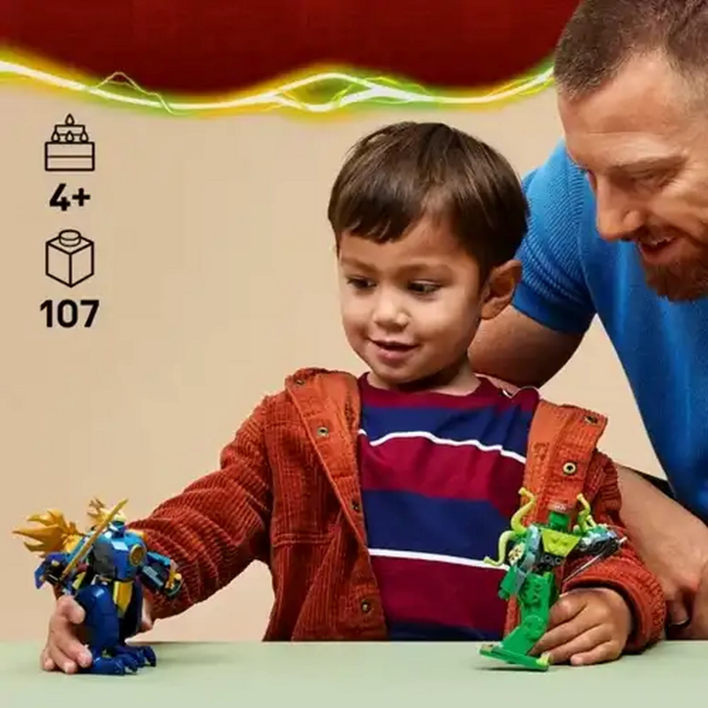 Checkers Sixty60 | LEGO® Ninjago Jay's Dragon Mech Fight (71853)