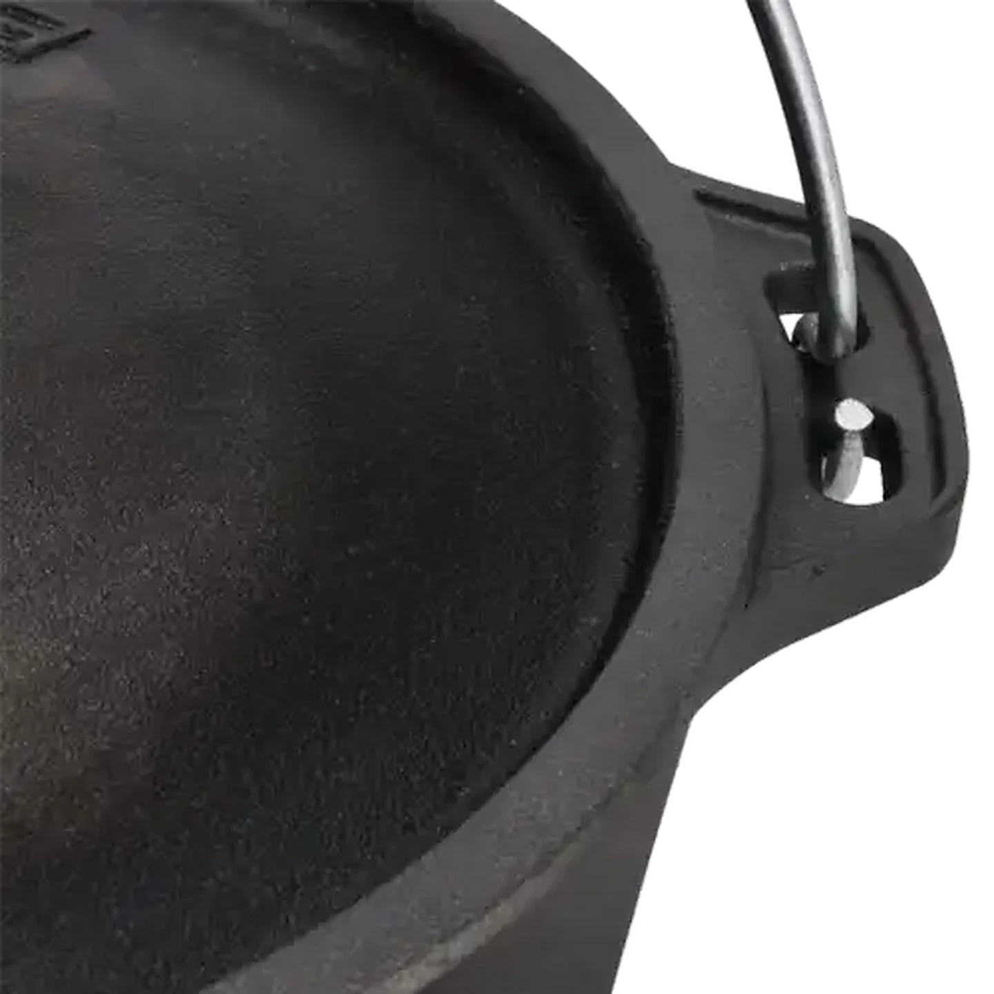 Image of Bush Baby Cast Iron Flat Pot No.14