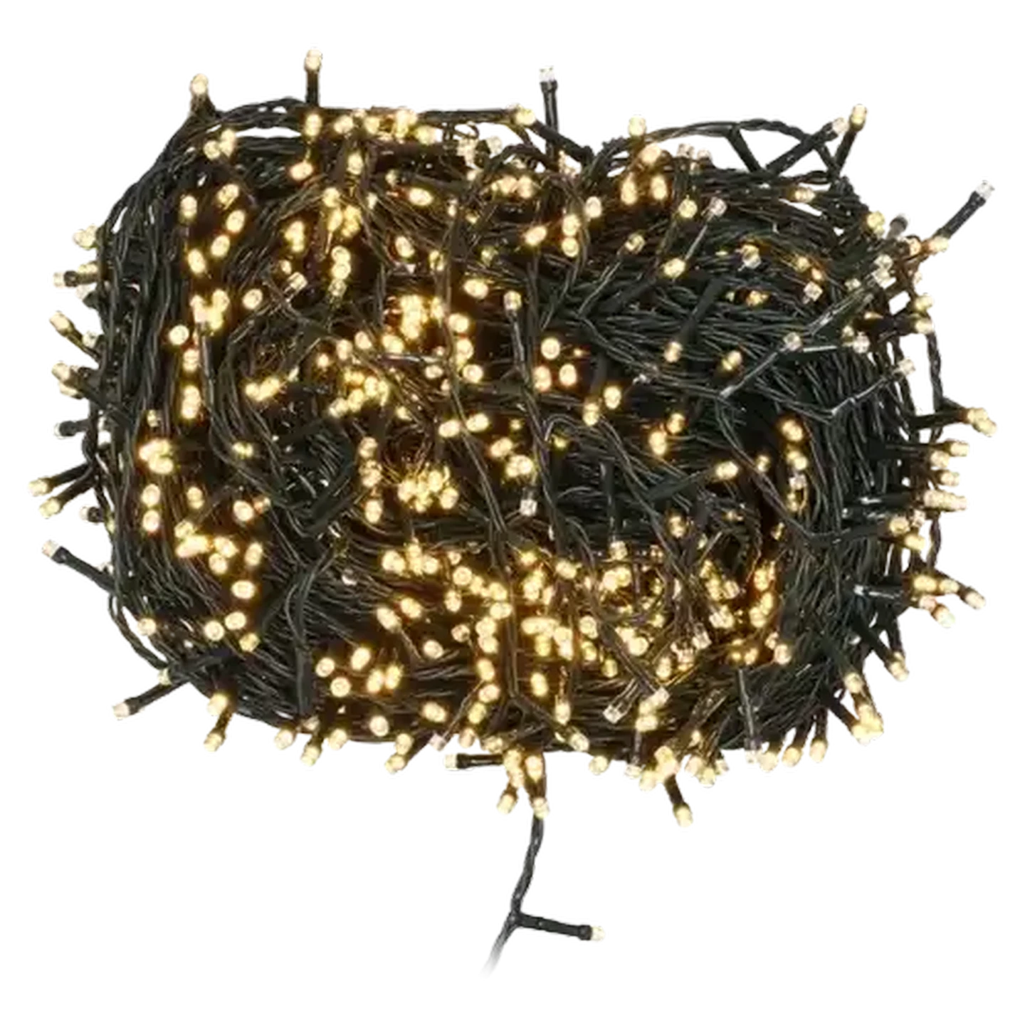 Image of Cluster String Warm White LED Lights 1000 Piece