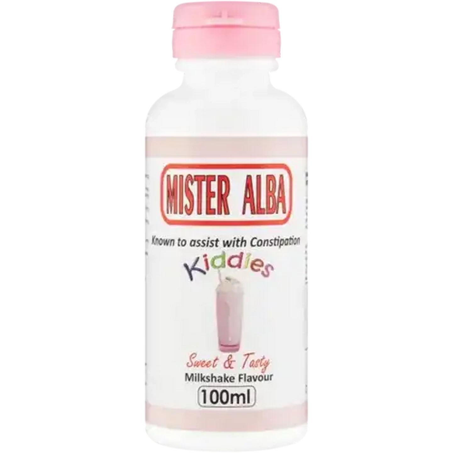 Image of Mister Alba Milkshake Flavoured Kiddies Constipation Liquid 100ml