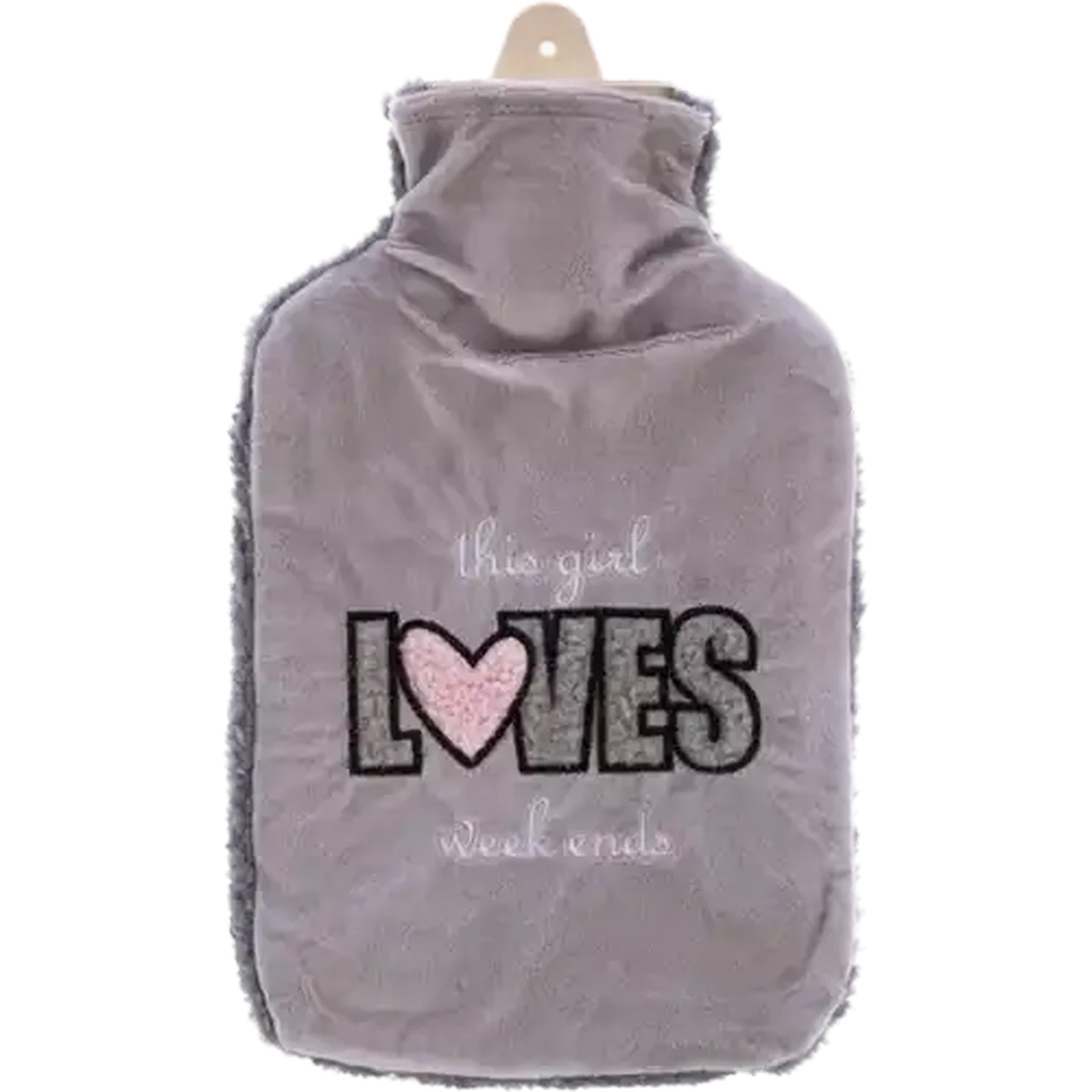 Image of General Hot Water Bottle with Fleece Cover 2L