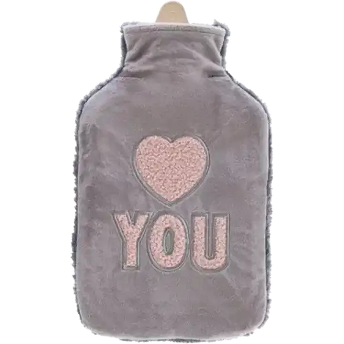 Image of General Hot Water Bottle with Fleece Cover 2L