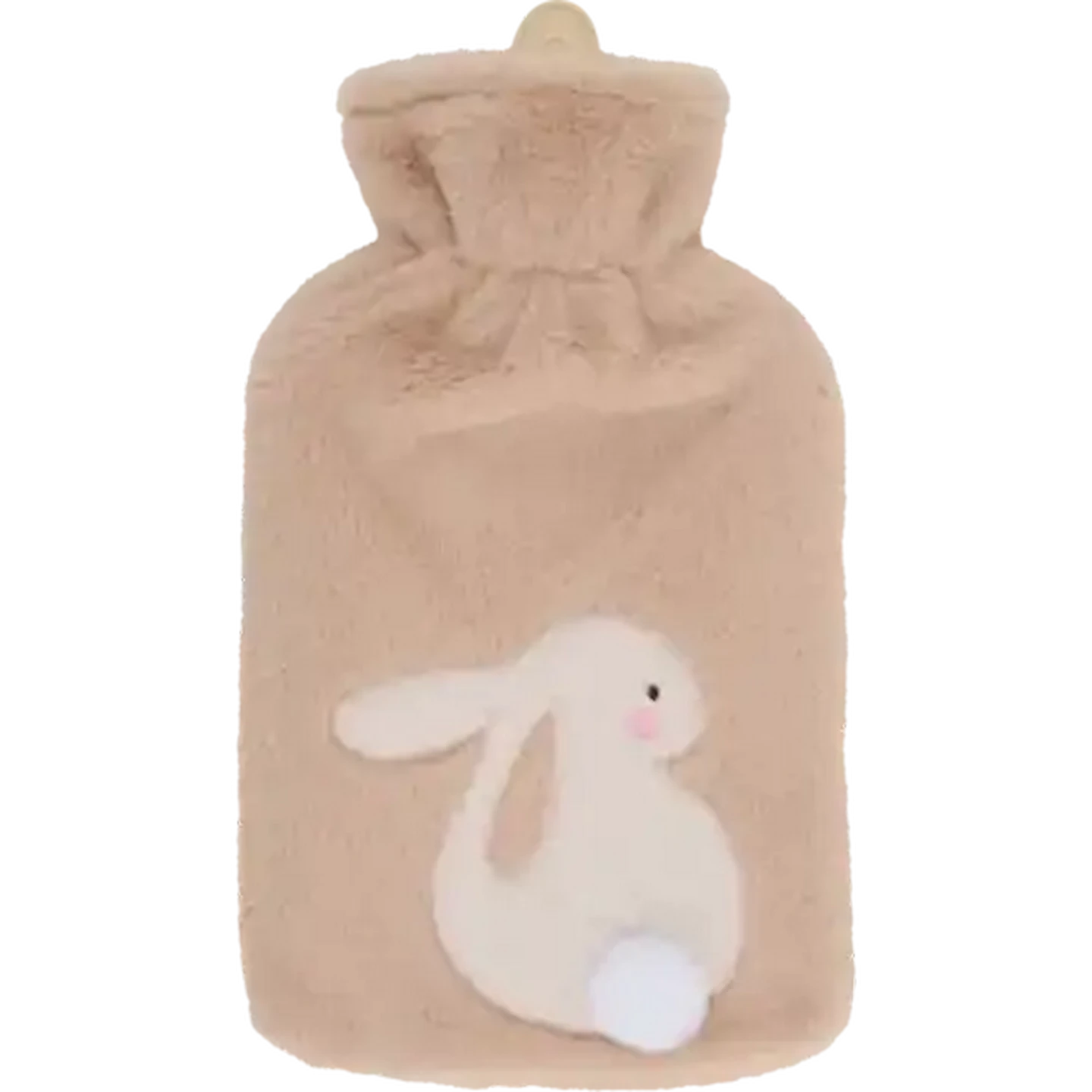 Image of Animals Fluffy Hot Water Bottle 2L (Design May Vary)