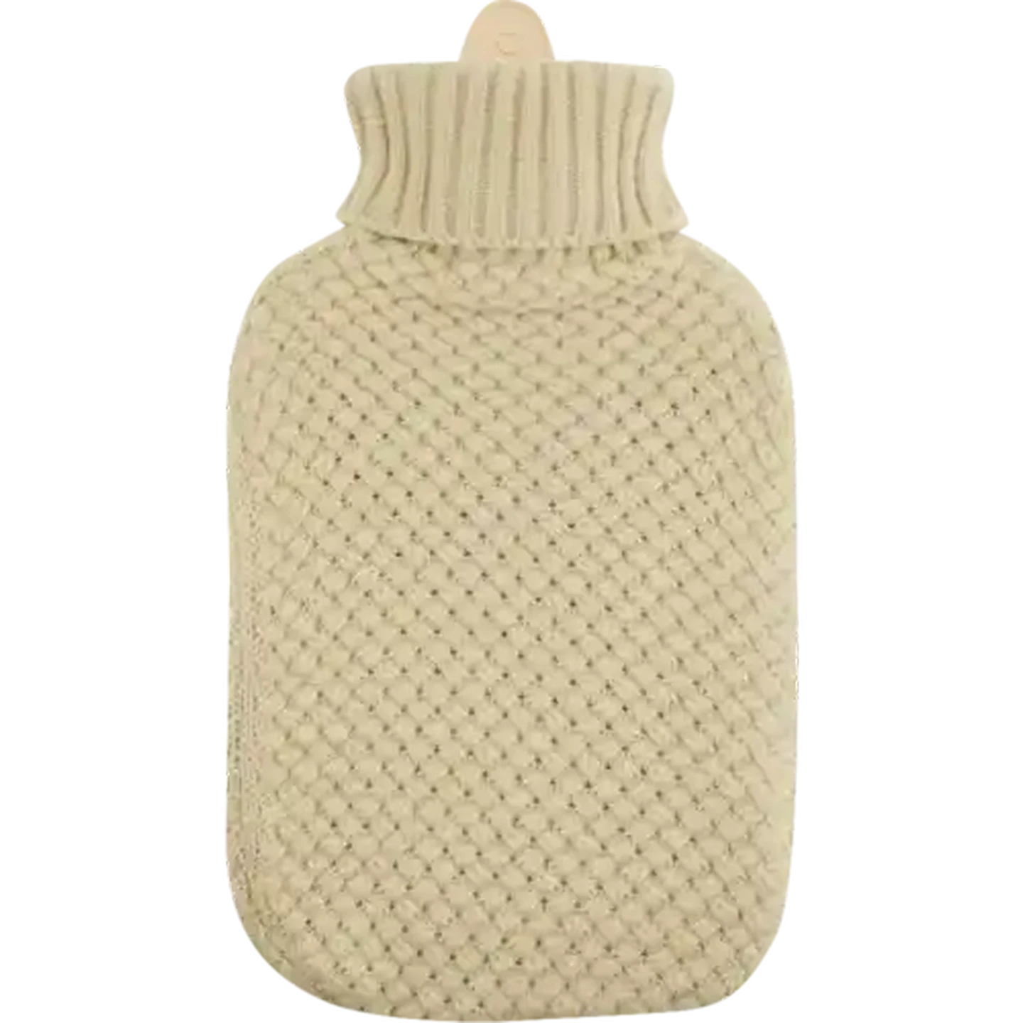 Image of TravelVac Browns Knitted Hot Water Bottle 2L (Colour May Vary)