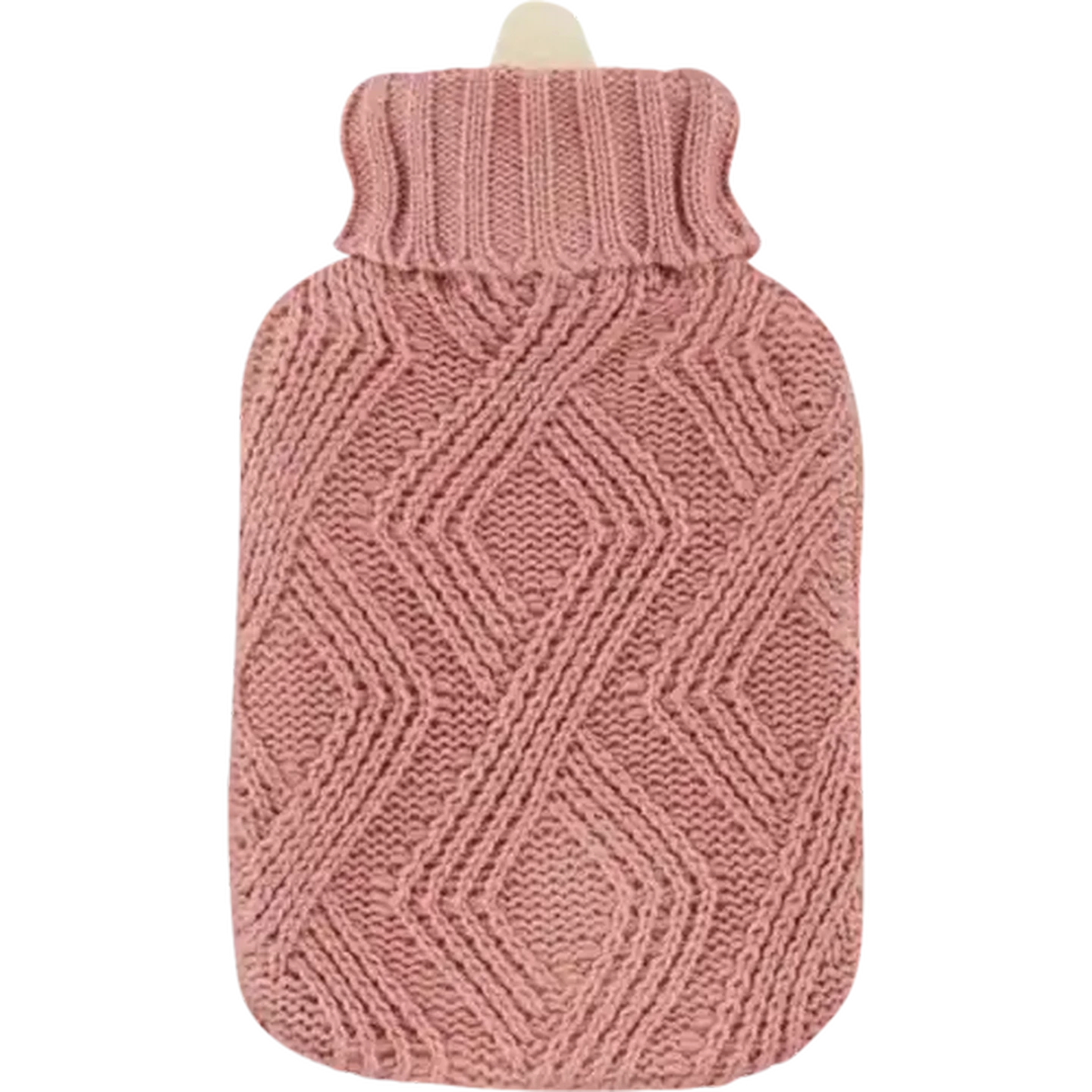 Image of TravelVac Browns Knitted Hot Water Bottle 2L (Colour May Vary)