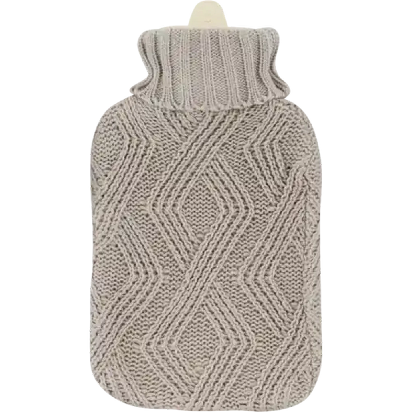 Image of TravelVac Browns Knitted Hot Water Bottle 2L (Colour May Vary)