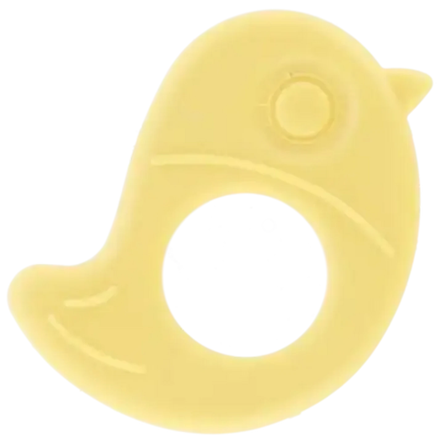 Image of Jolly Tots Yellow Soft Cooling Teether 6 Months+